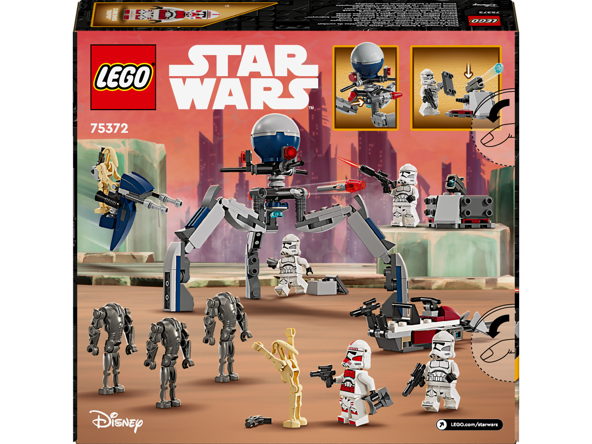 Lego 75372 Clone Trooper & Battle Droid
