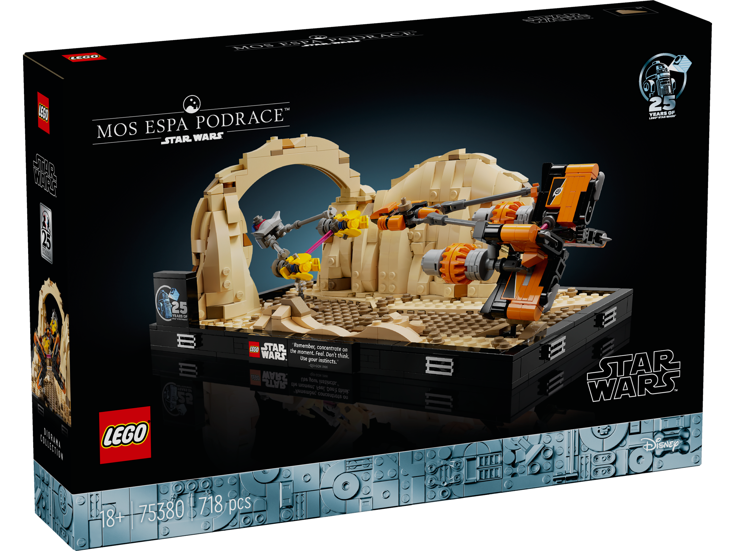Lego 75380 Mos Espa Podrace Diorama