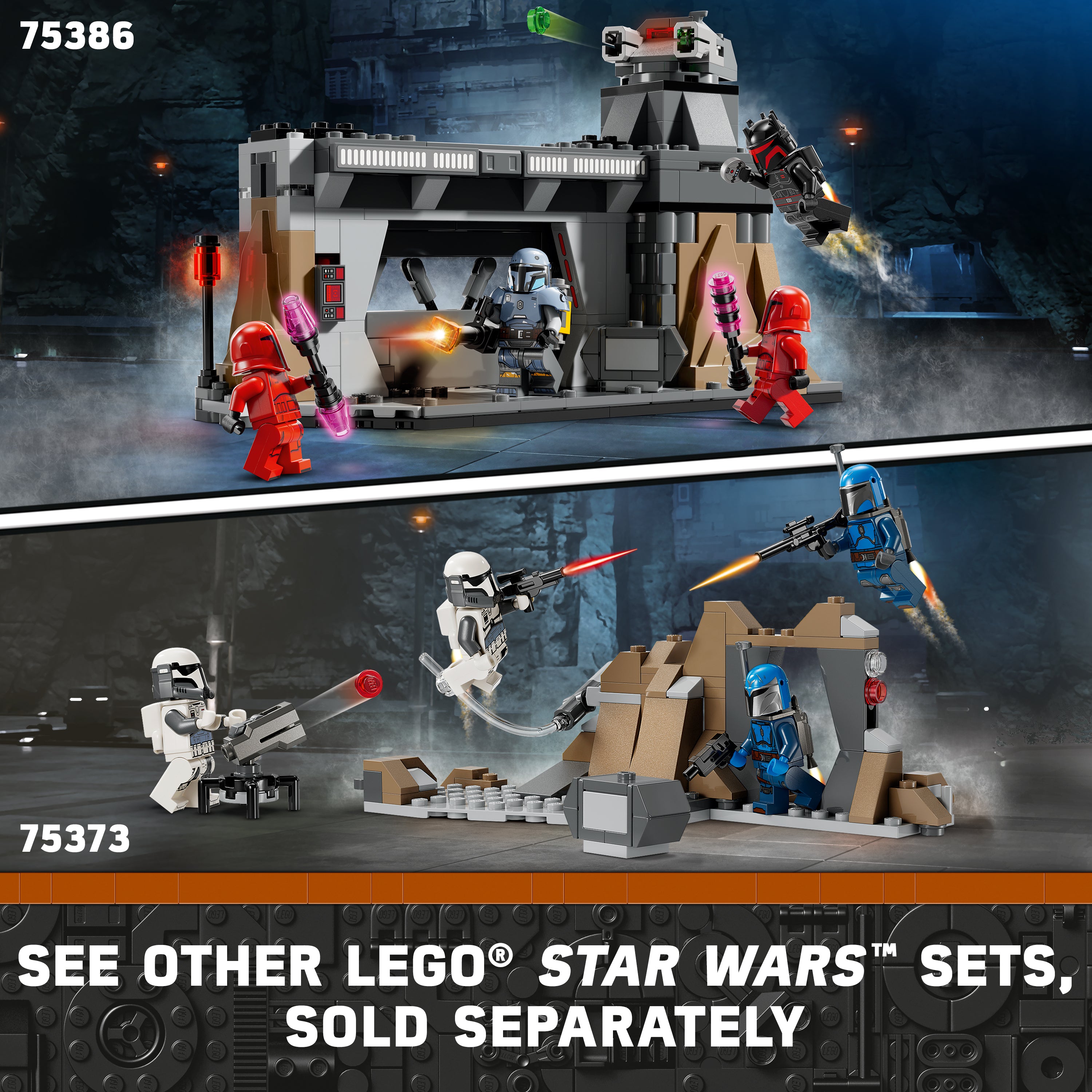 Lego 75386 Paz Vizsla And Moff Gideon Battle