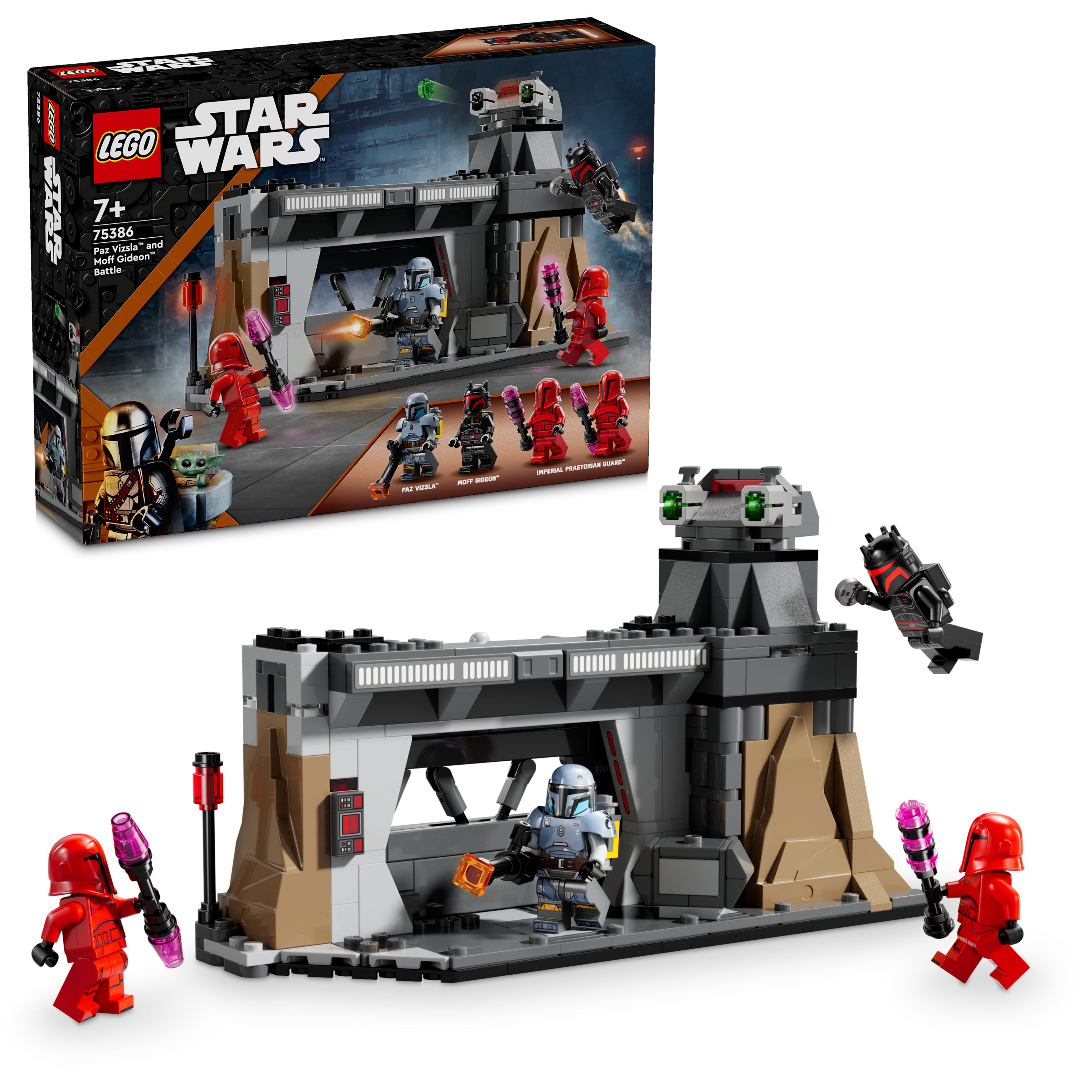 Lego 75386 Paz Vizsla And Moff Gideon Battle
