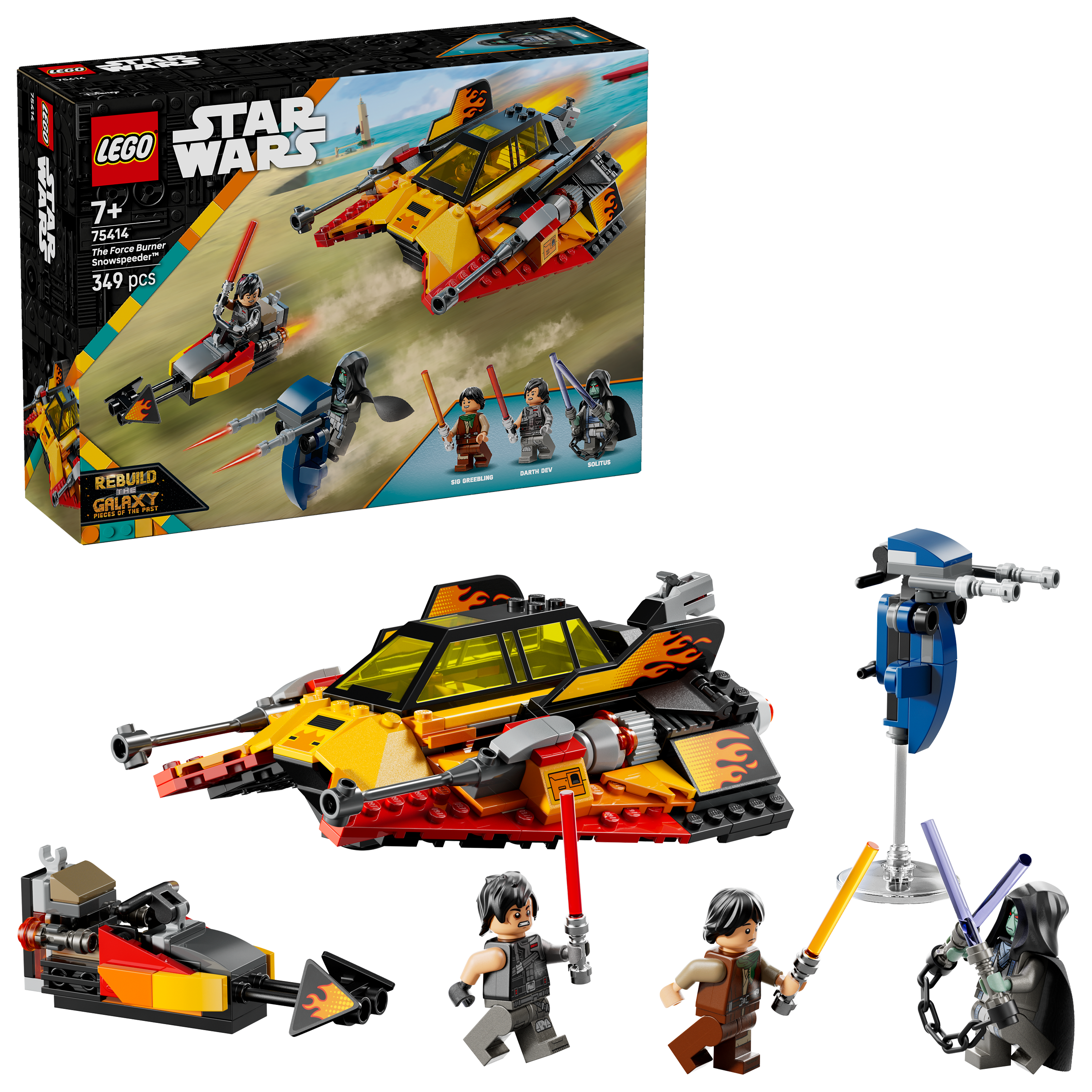Lego 75414 The Force Burner Snowspeeder