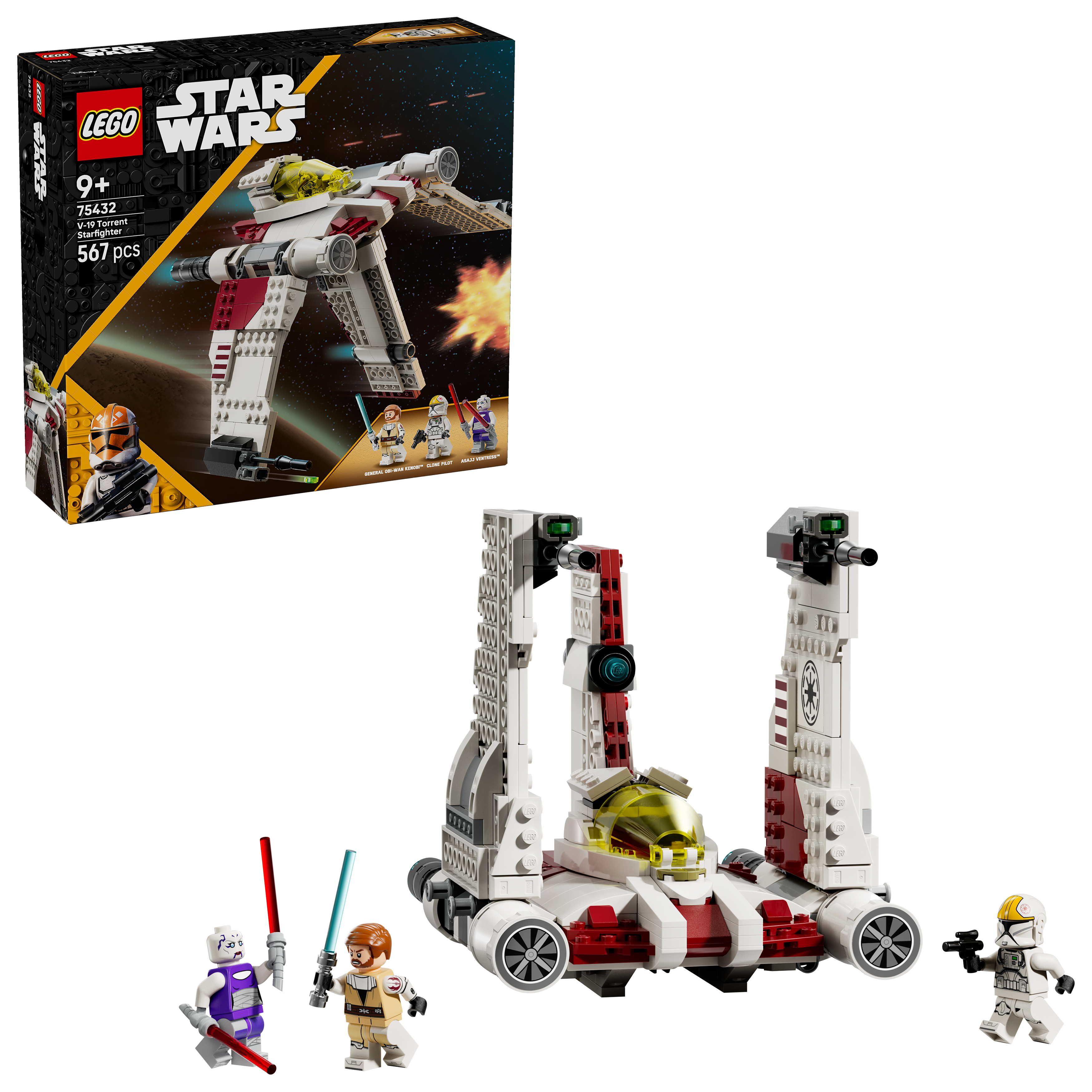 Lego 75432 V-19 Torrent Starfighter