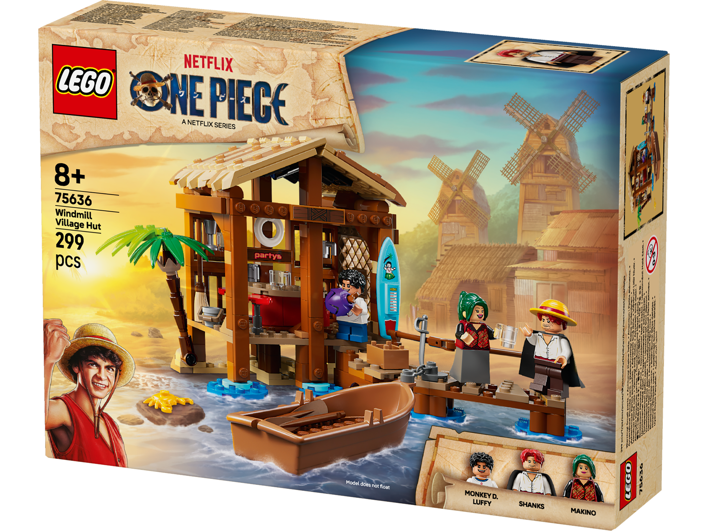 LEGO One Piece 75636 Windmill Village Hut