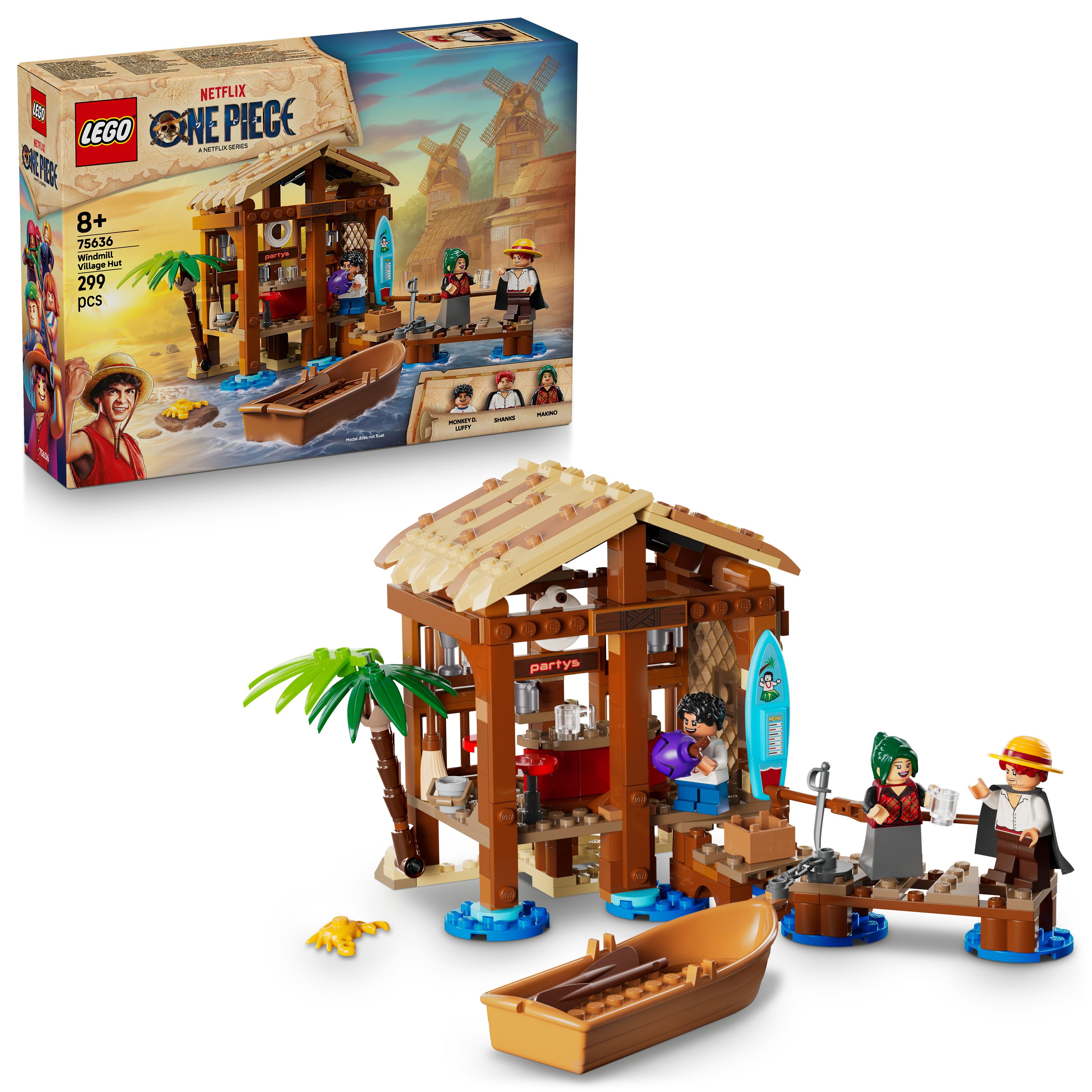 LEGO One Piece 75636 Windmill Village Hut