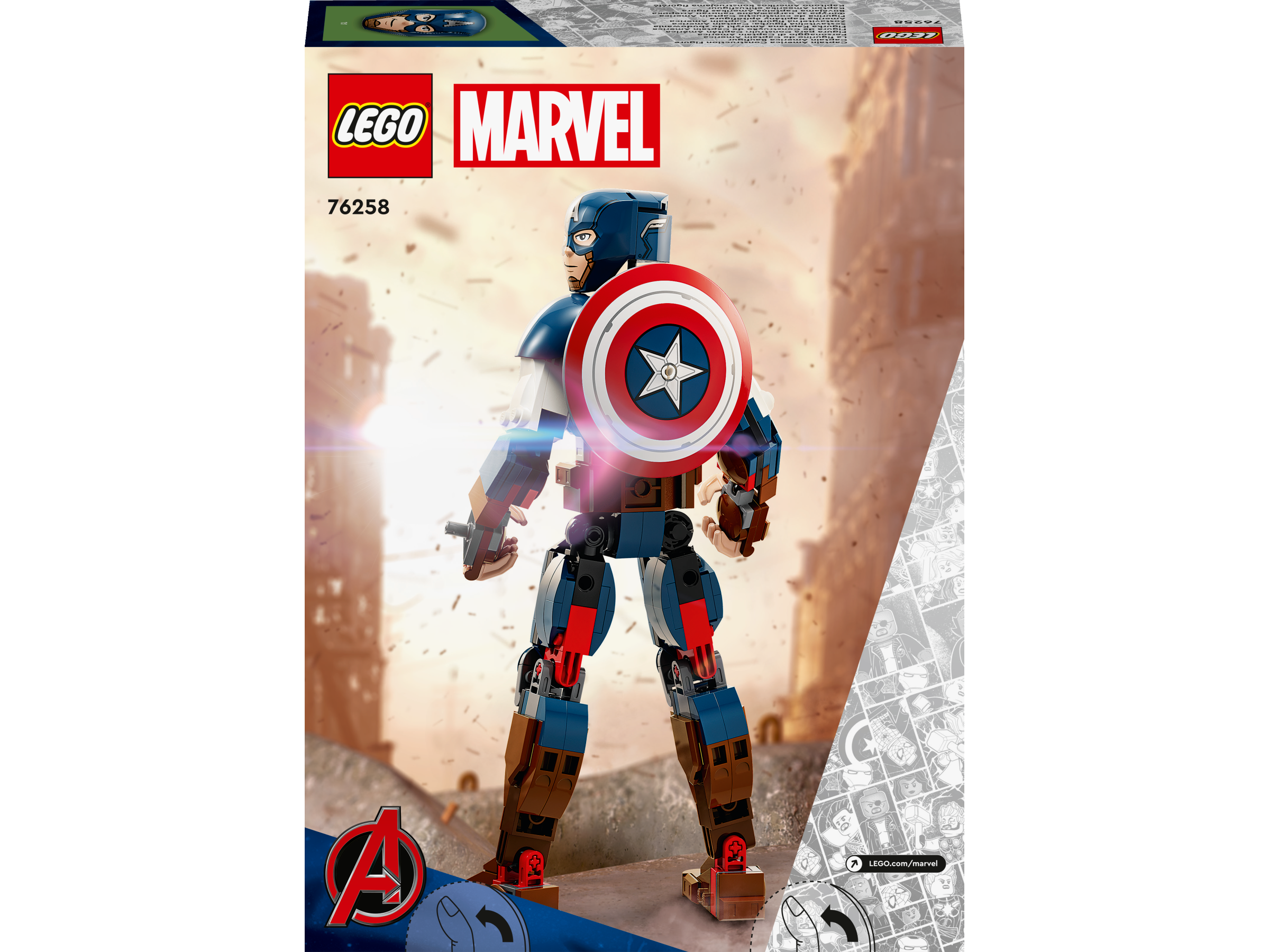 Lego 76258 Captain America Construction Figure