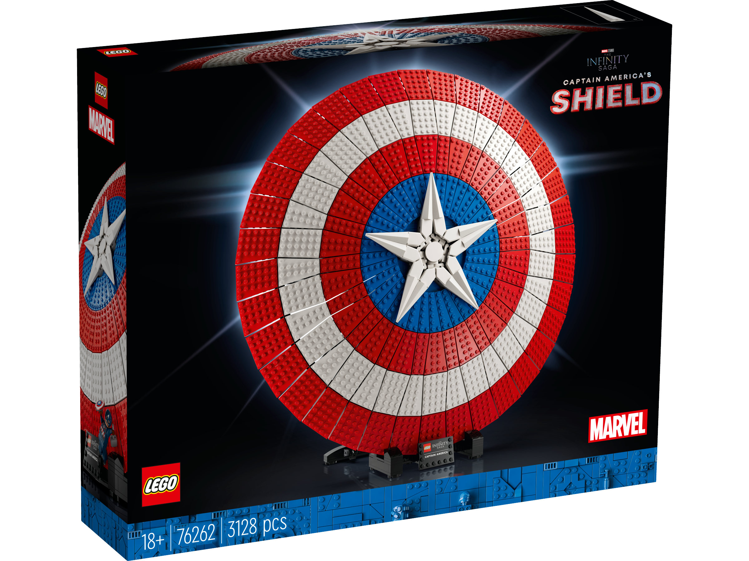 Lego 76262 Captain Americas Shield