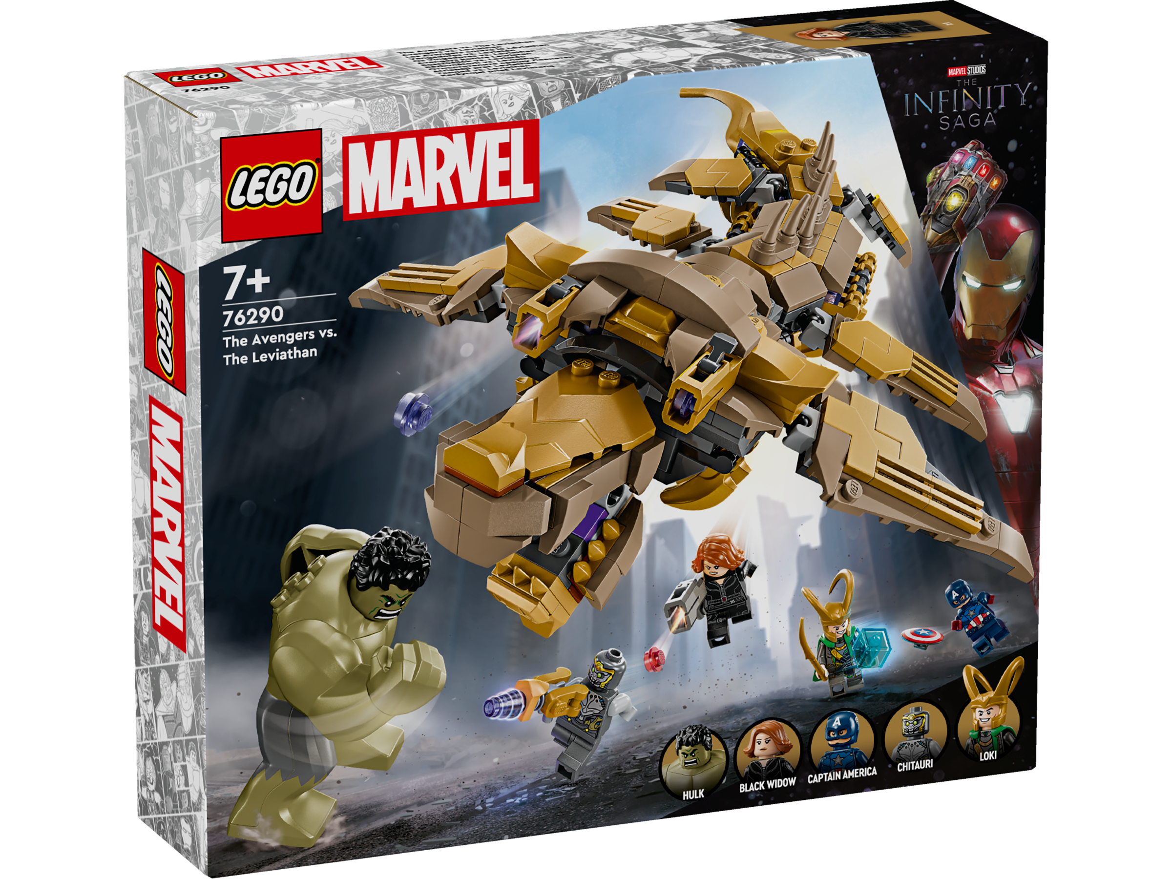 Lego 76290 The Avengers vs. The Leviathan