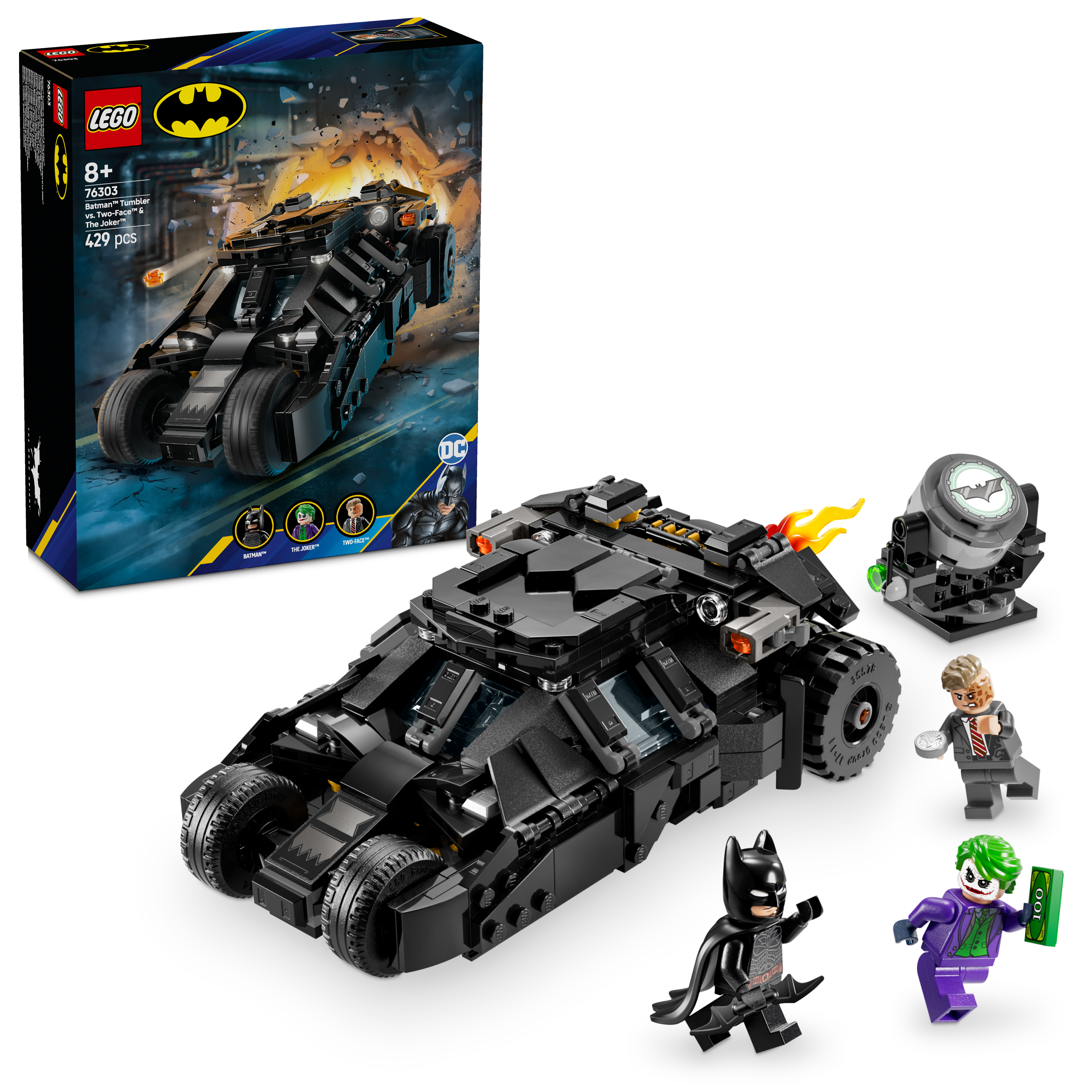 LEGO DC 76303 Batman™ Tumbler vs. Two-Face™ & The