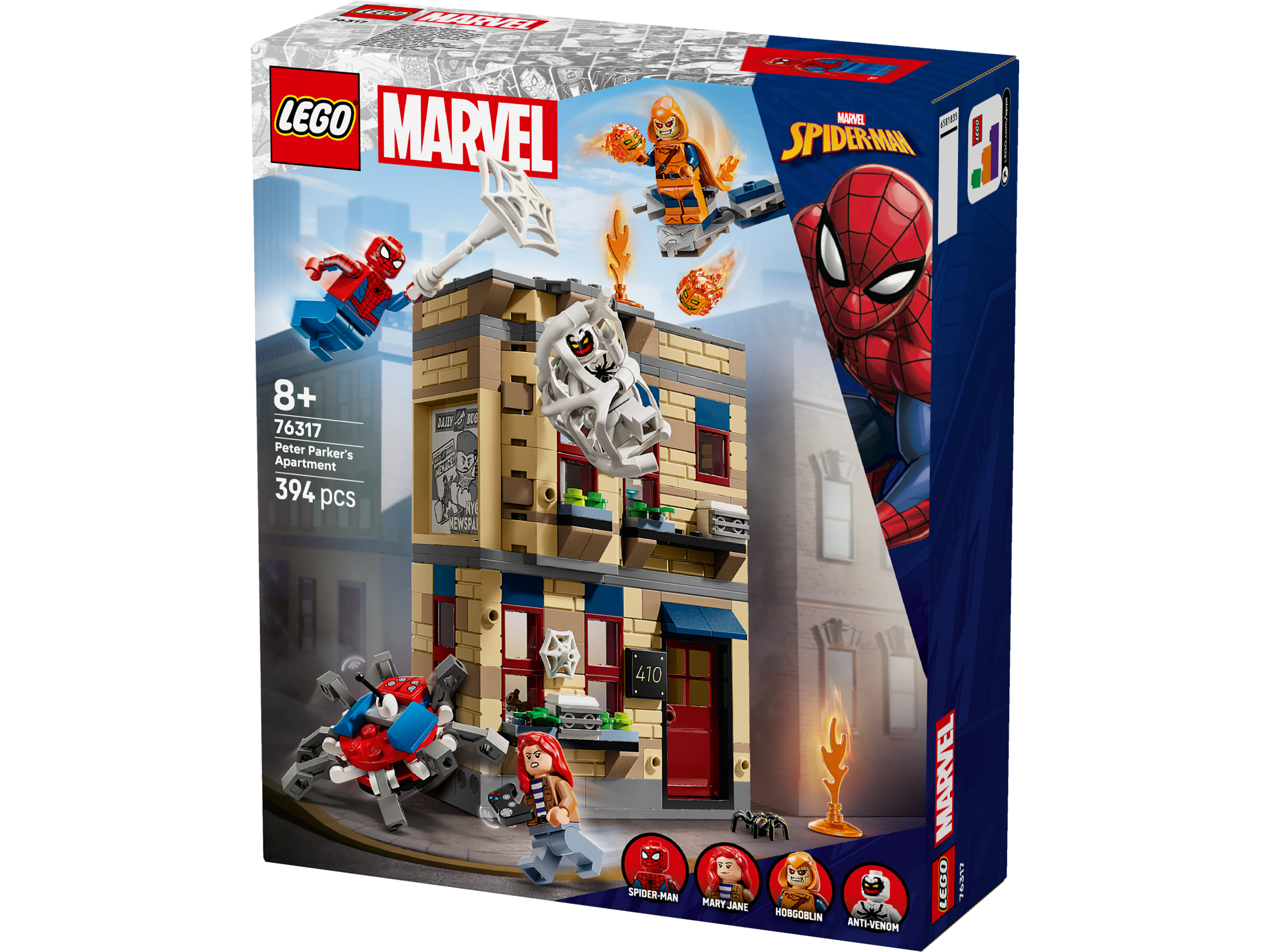 Lego 76317 Peter Parkers Apartment