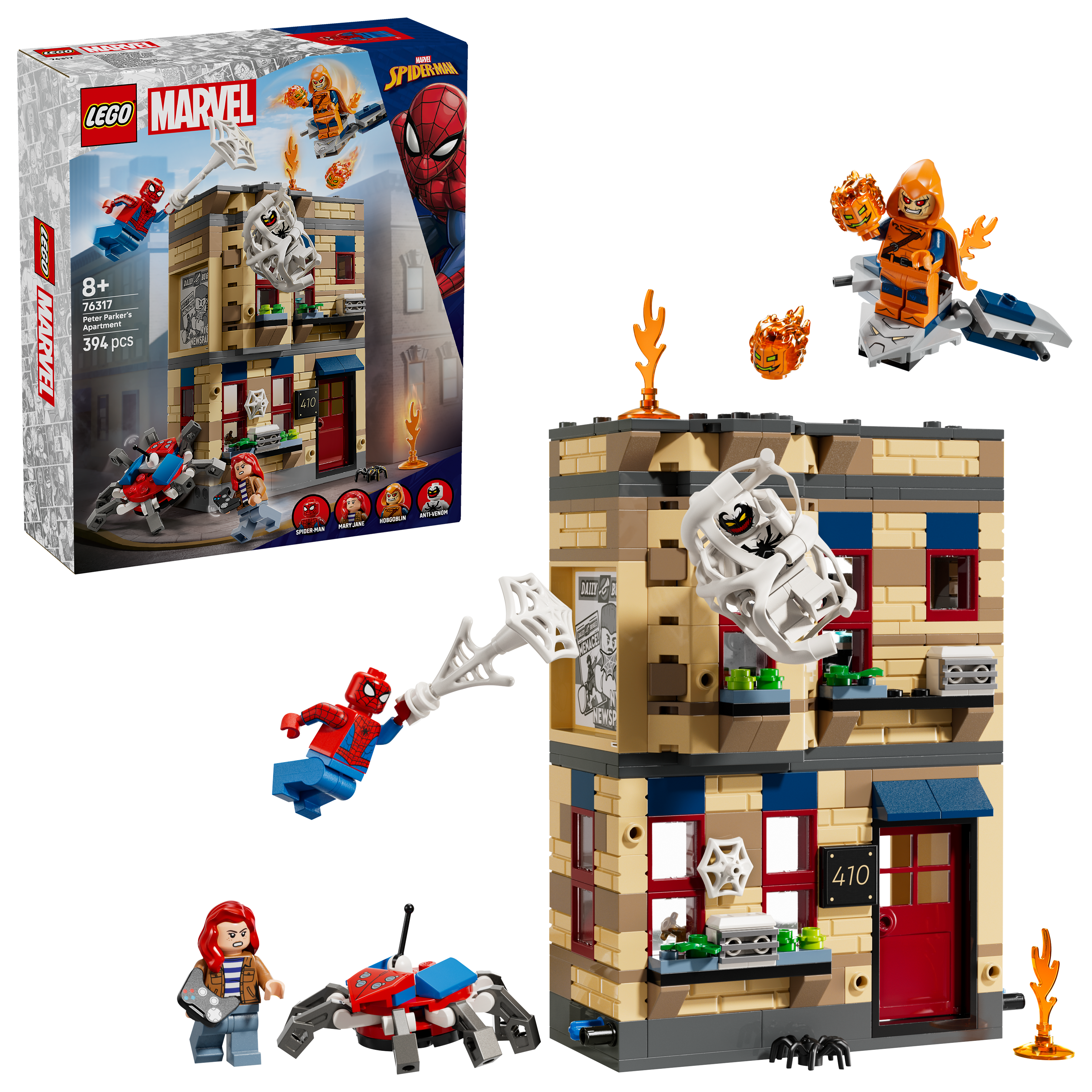 Lego 76317 Peter Parkers Apartment