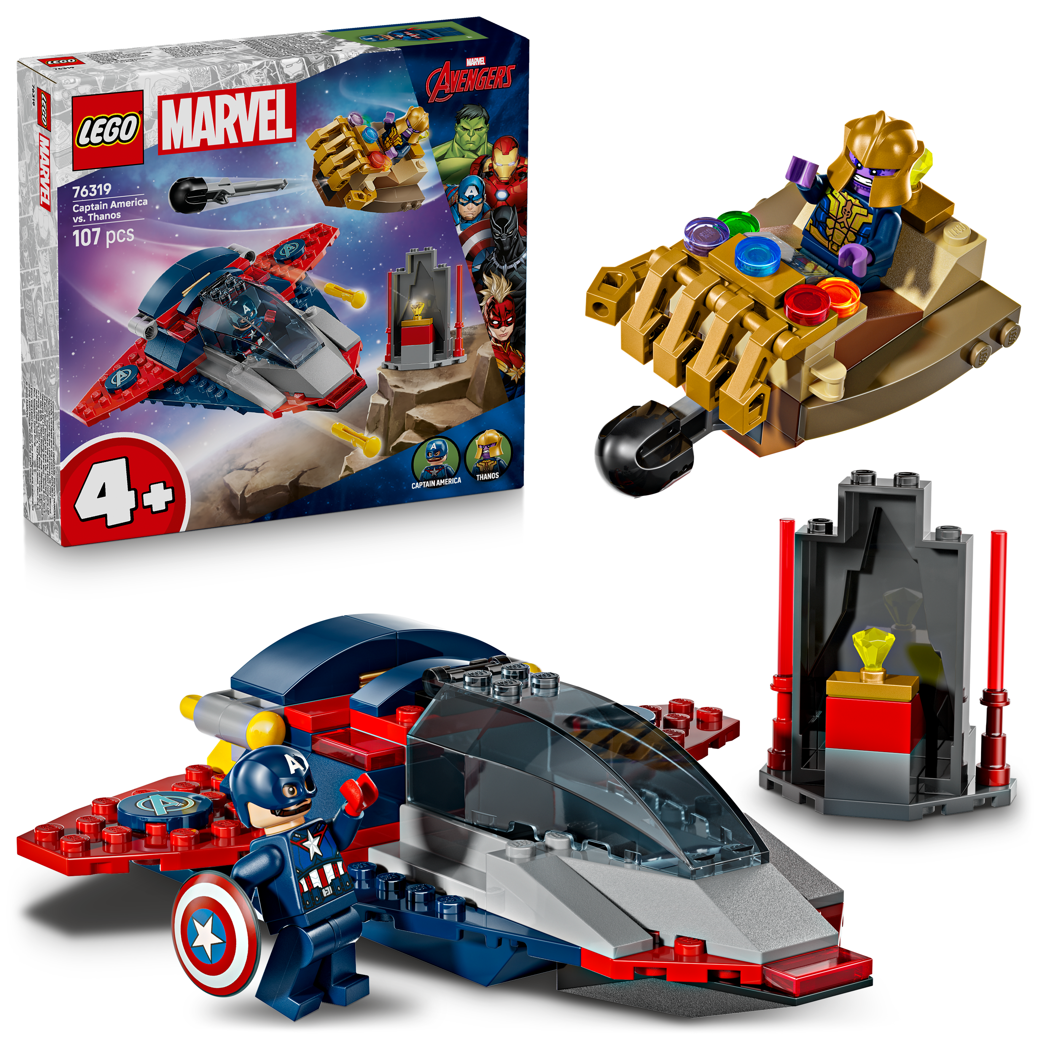 Lego 76319 Captain America vs. Thanos