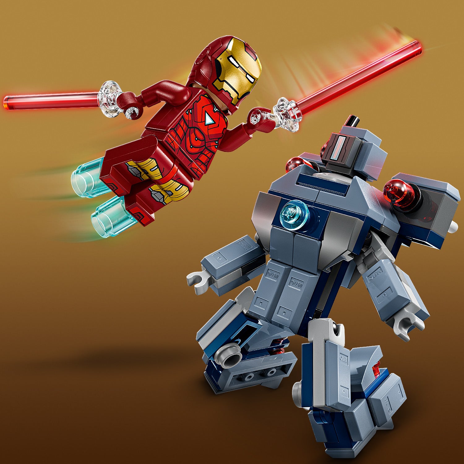 Lego 76320 Iron Man & War Machine vs Hammer Drones