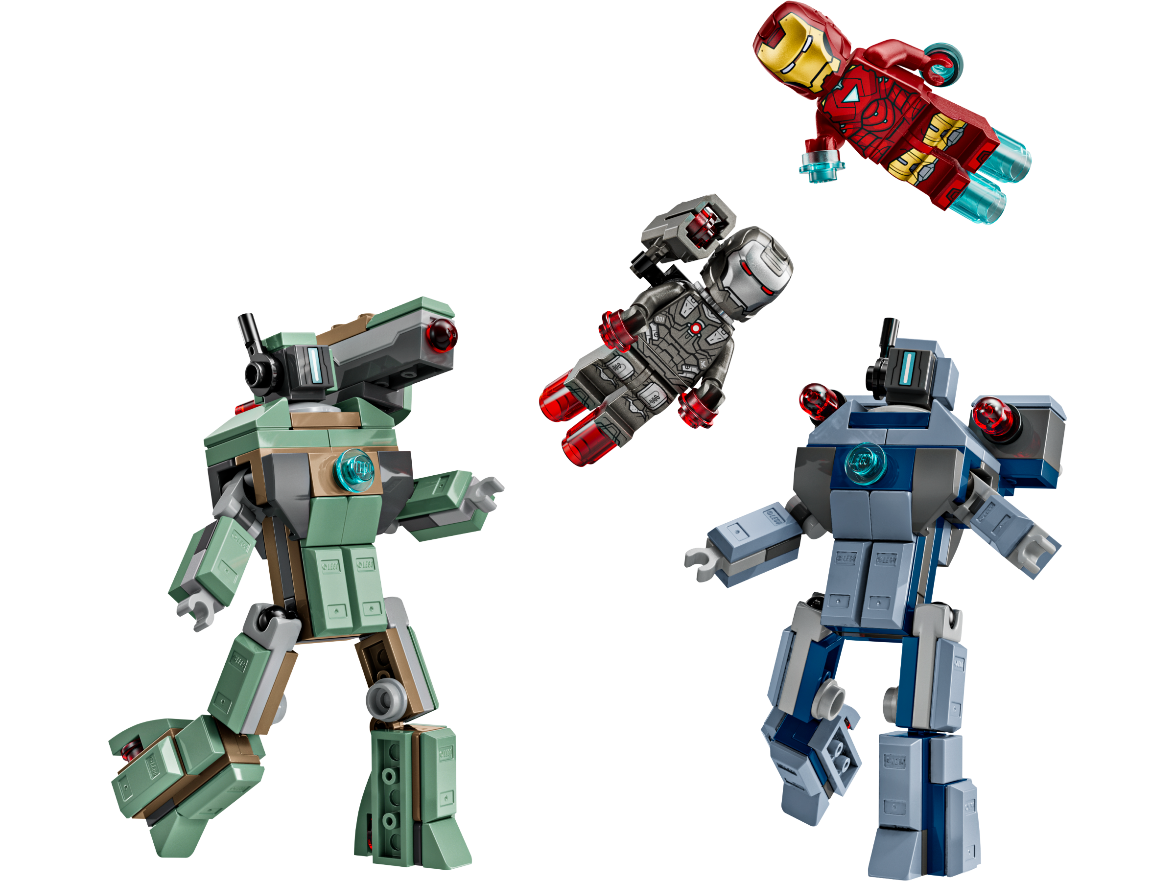 Lego 76320 Iron Man & War Machine vs Hammer Drones