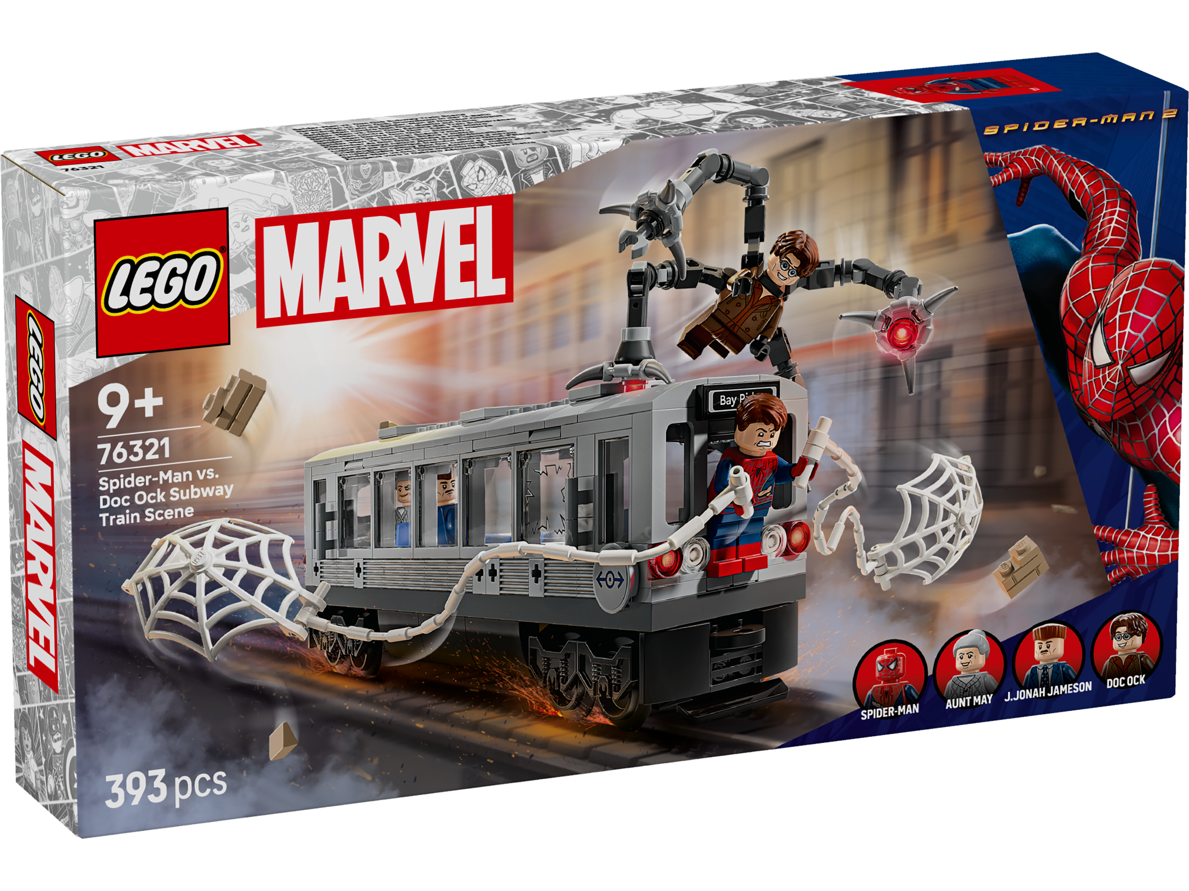 Lego 76321 Spider-Man vs. Doc Ock Train Scene