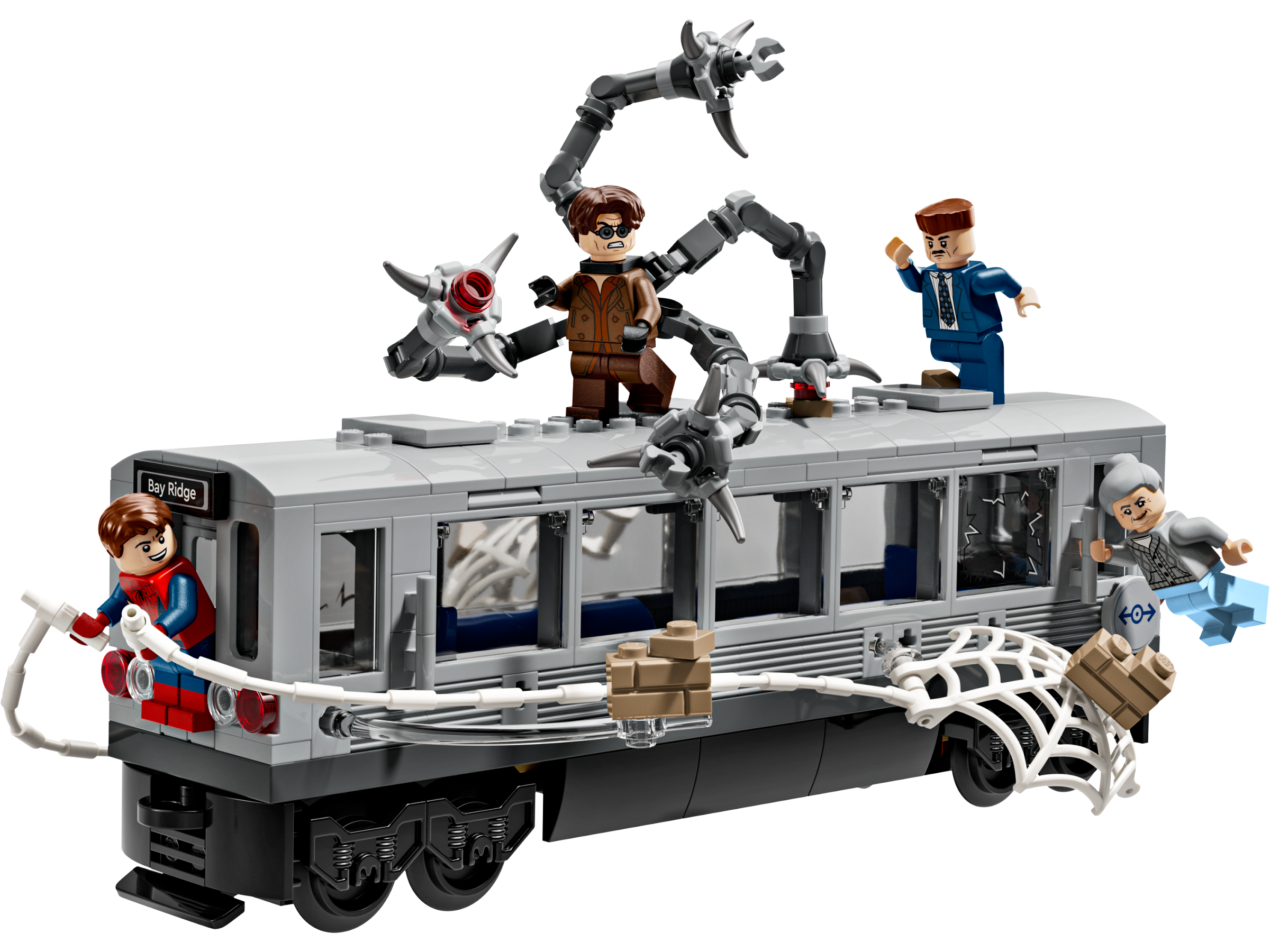 Lego 76321 Spider-Man vs. Doc Ock Train Scene