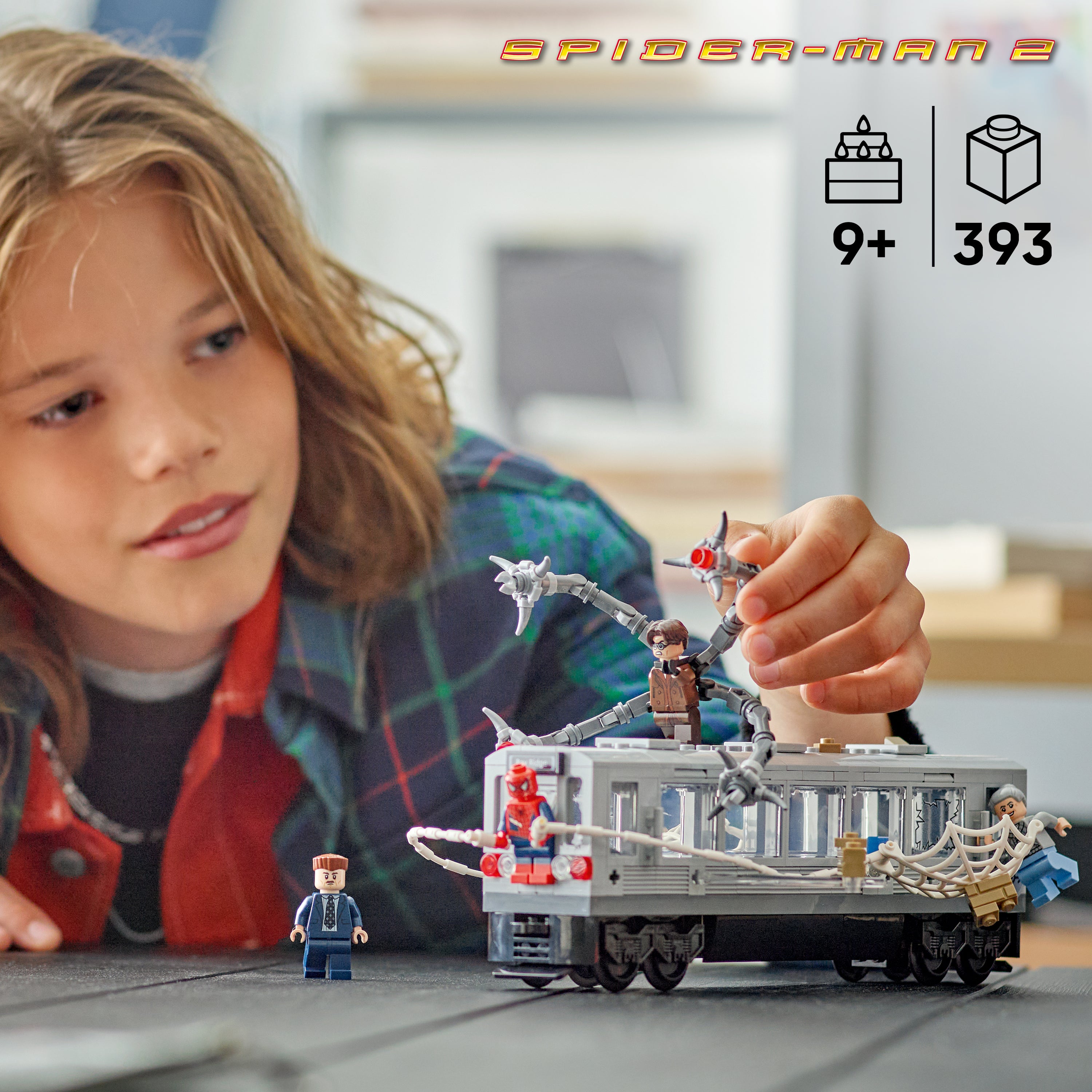 Lego 76321 Spider-Man vs. Doc Ock Train Scene