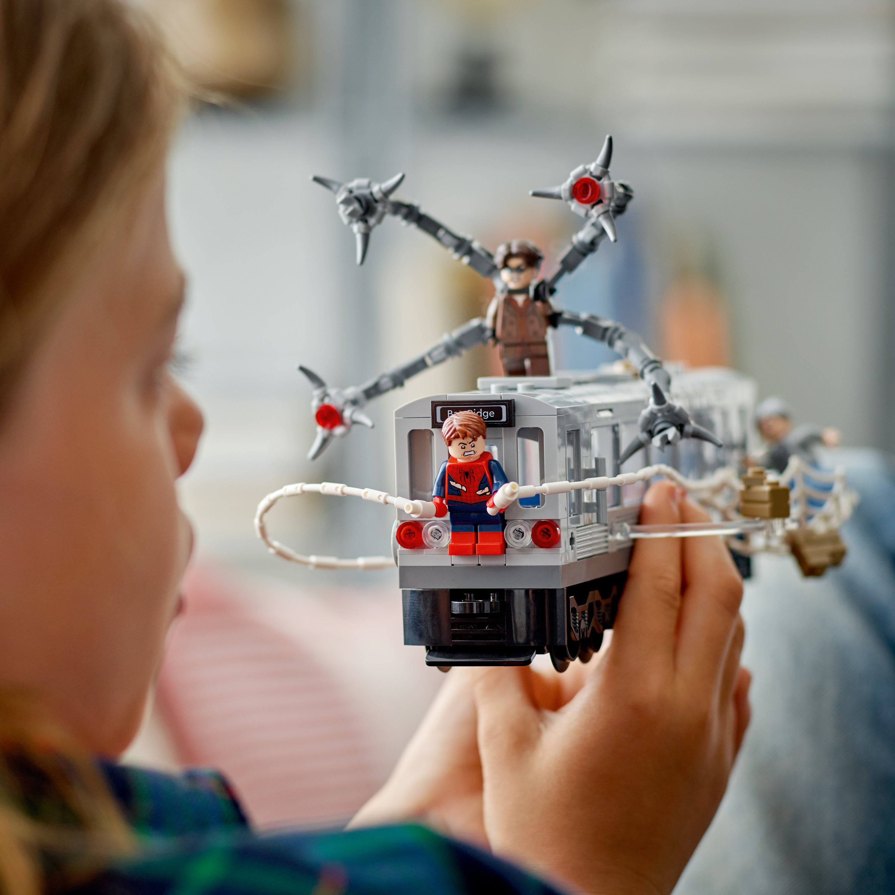 Lego 76321 Spider-Man vs. Doc Ock Train Scene
