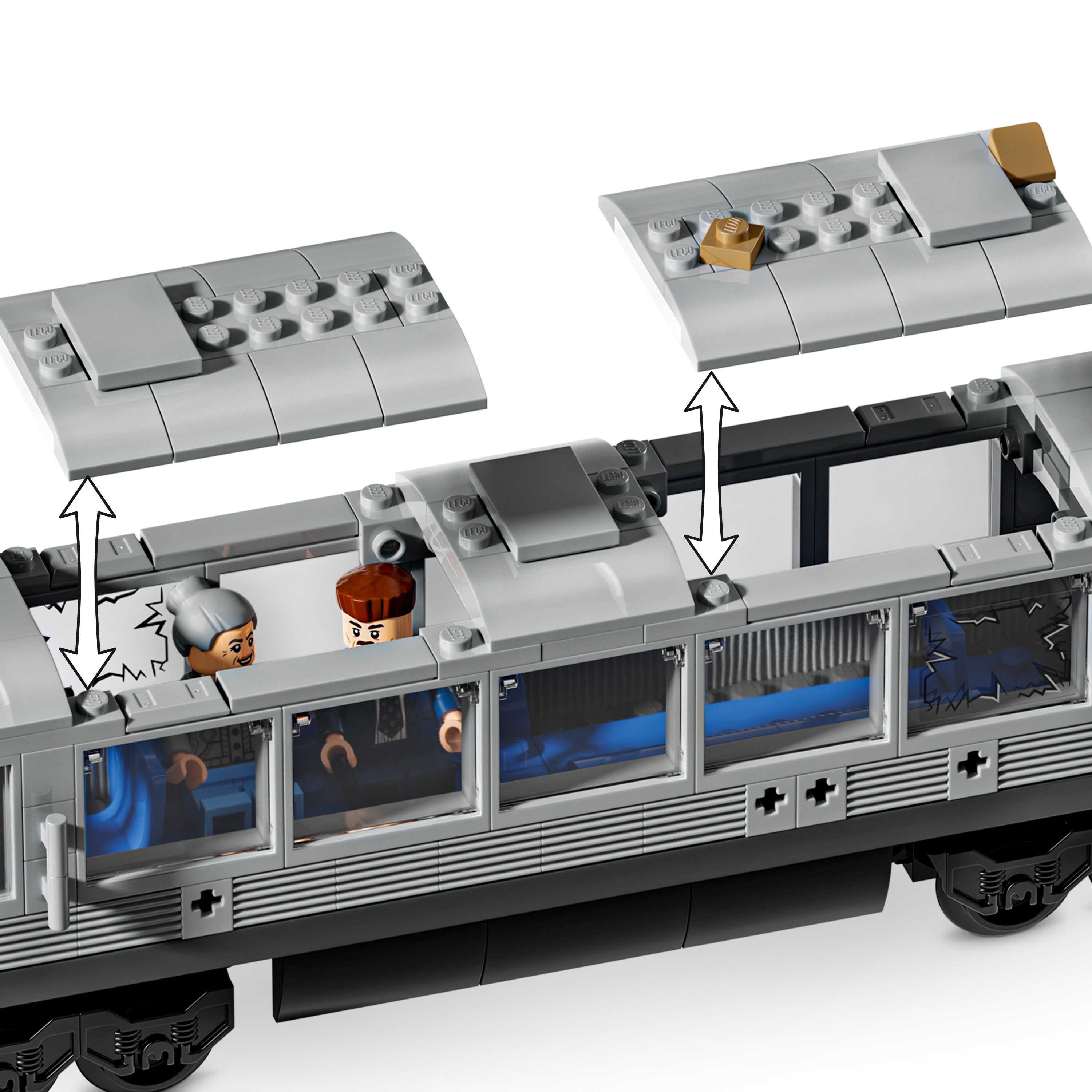 Lego 76321 Spider-Man vs. Doc Ock Train Scene