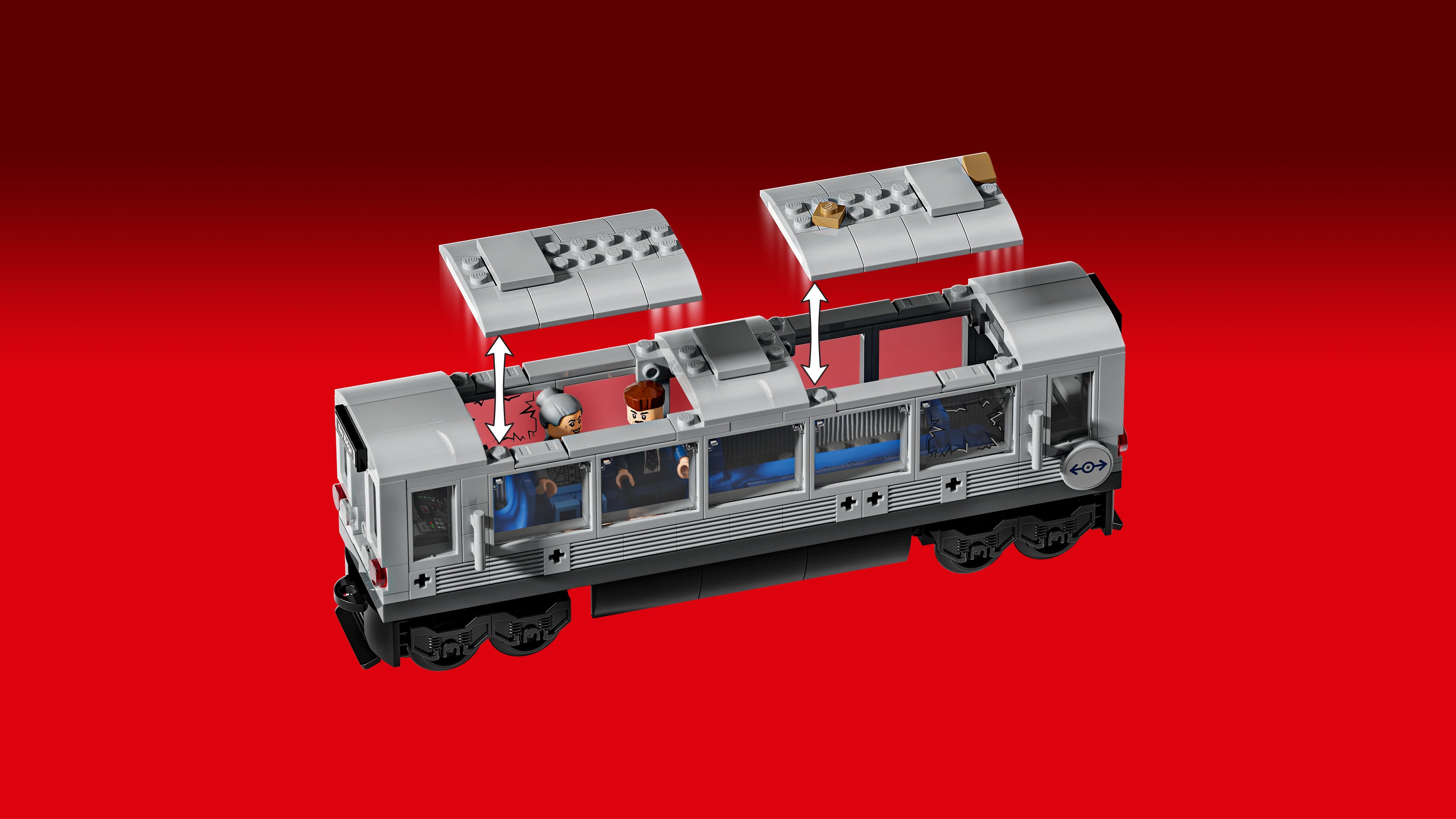 Lego 76321 Spider-Man vs. Doc Ock Train Scene