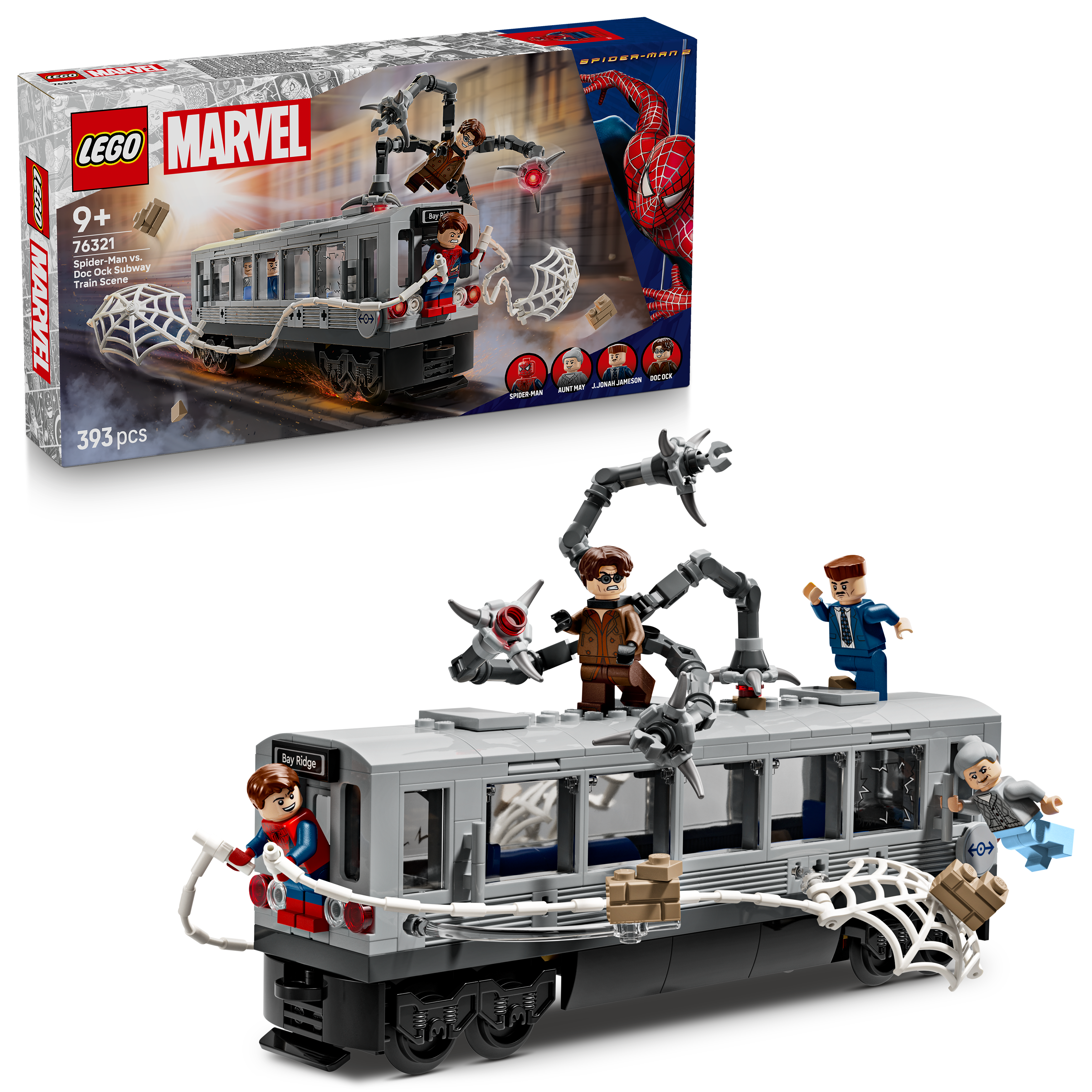 Lego 76321 Spider-Man vs. Doc Ock Train Scene