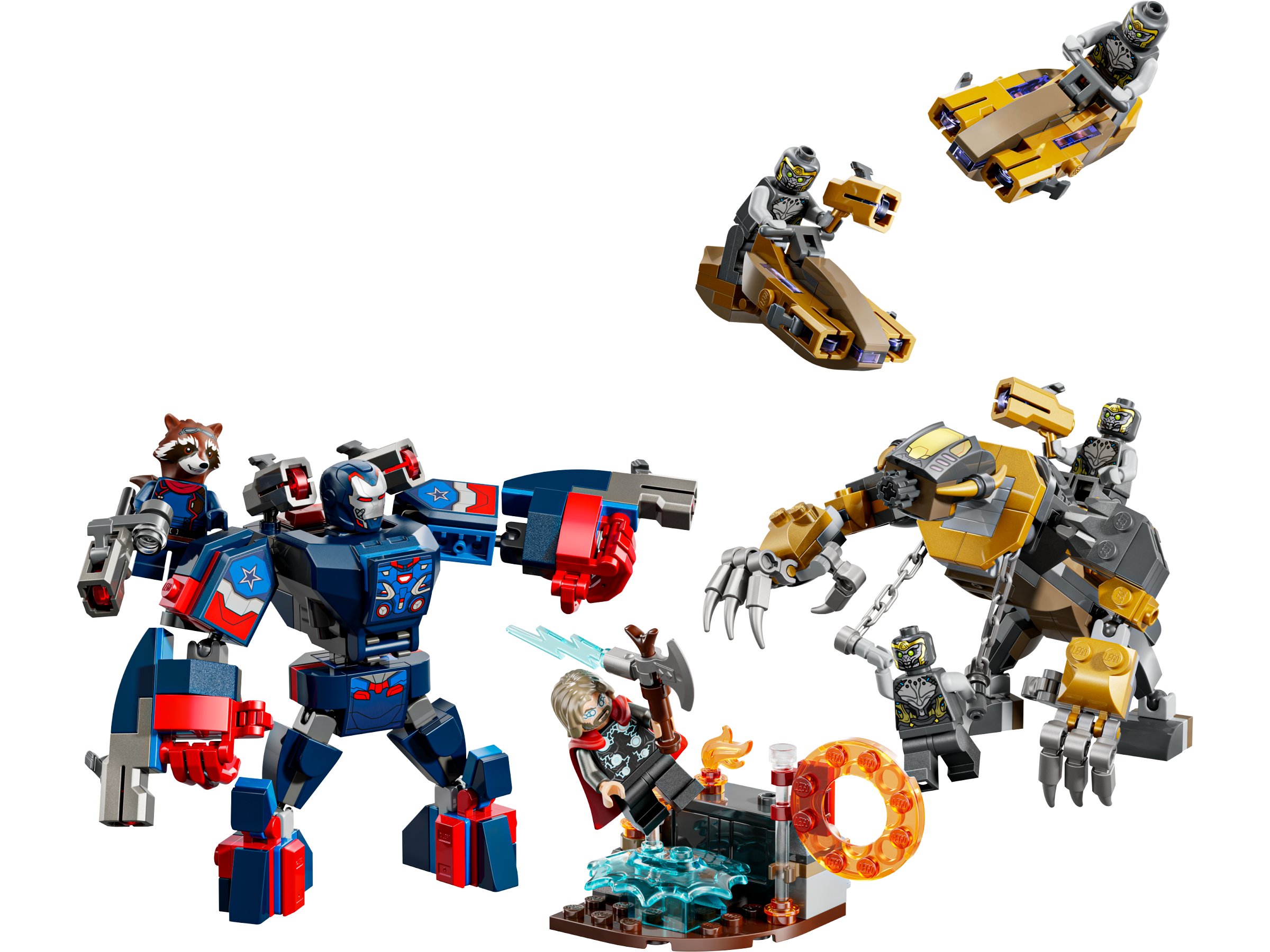 Lego 76322 Avengers Endgame Thor vs Chitauri