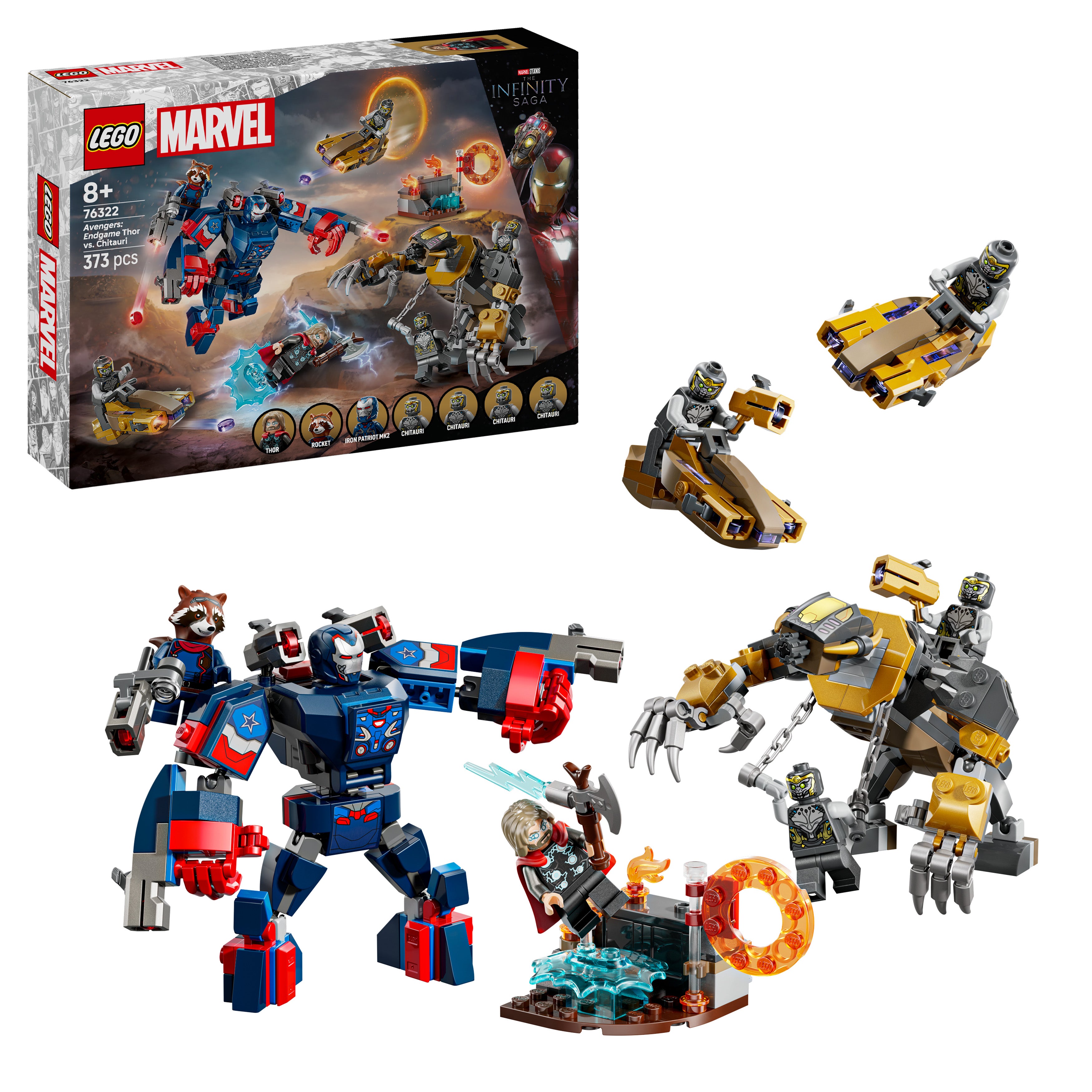 Lego 76322 Avengers Endgame Thor vs Chitauri