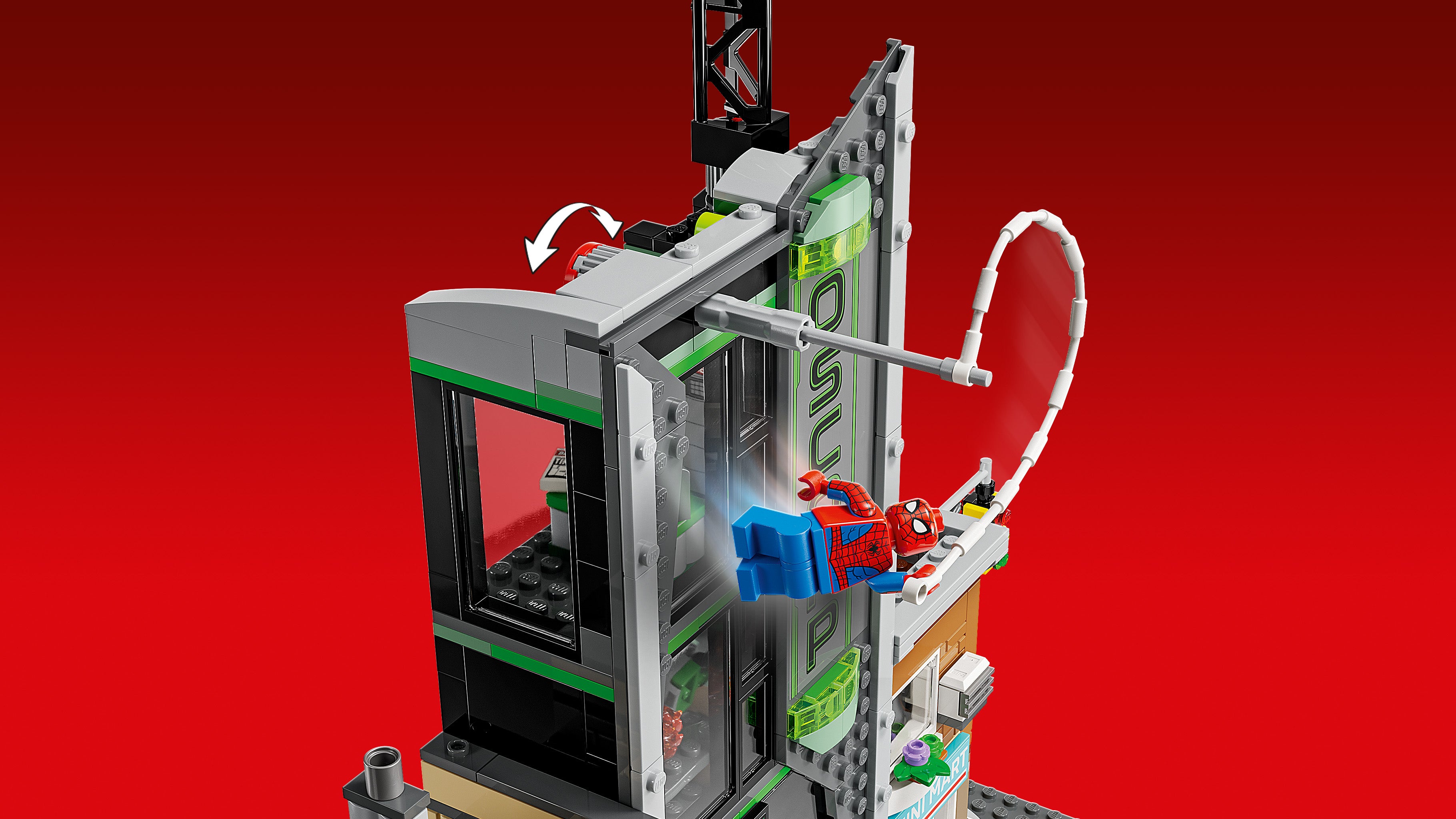 Lego 76324 Spider-Man vs. Oscorp Set