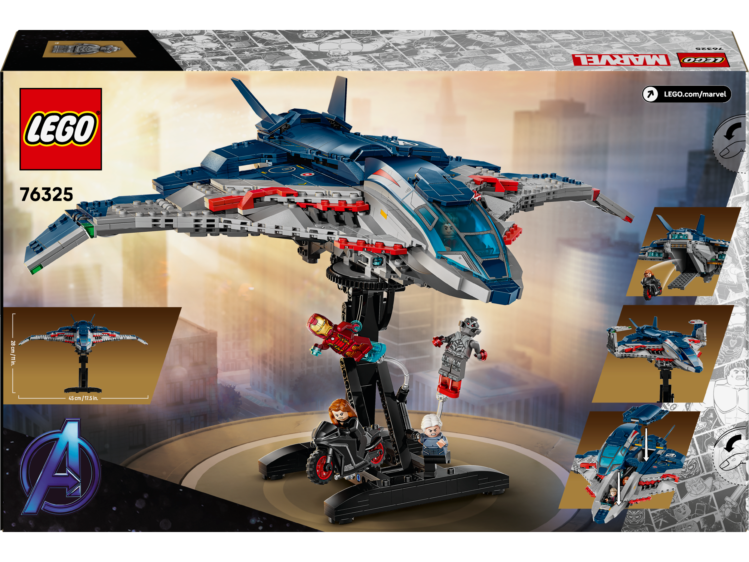Lego 76325 Avengers Age of Ultron Quinjet