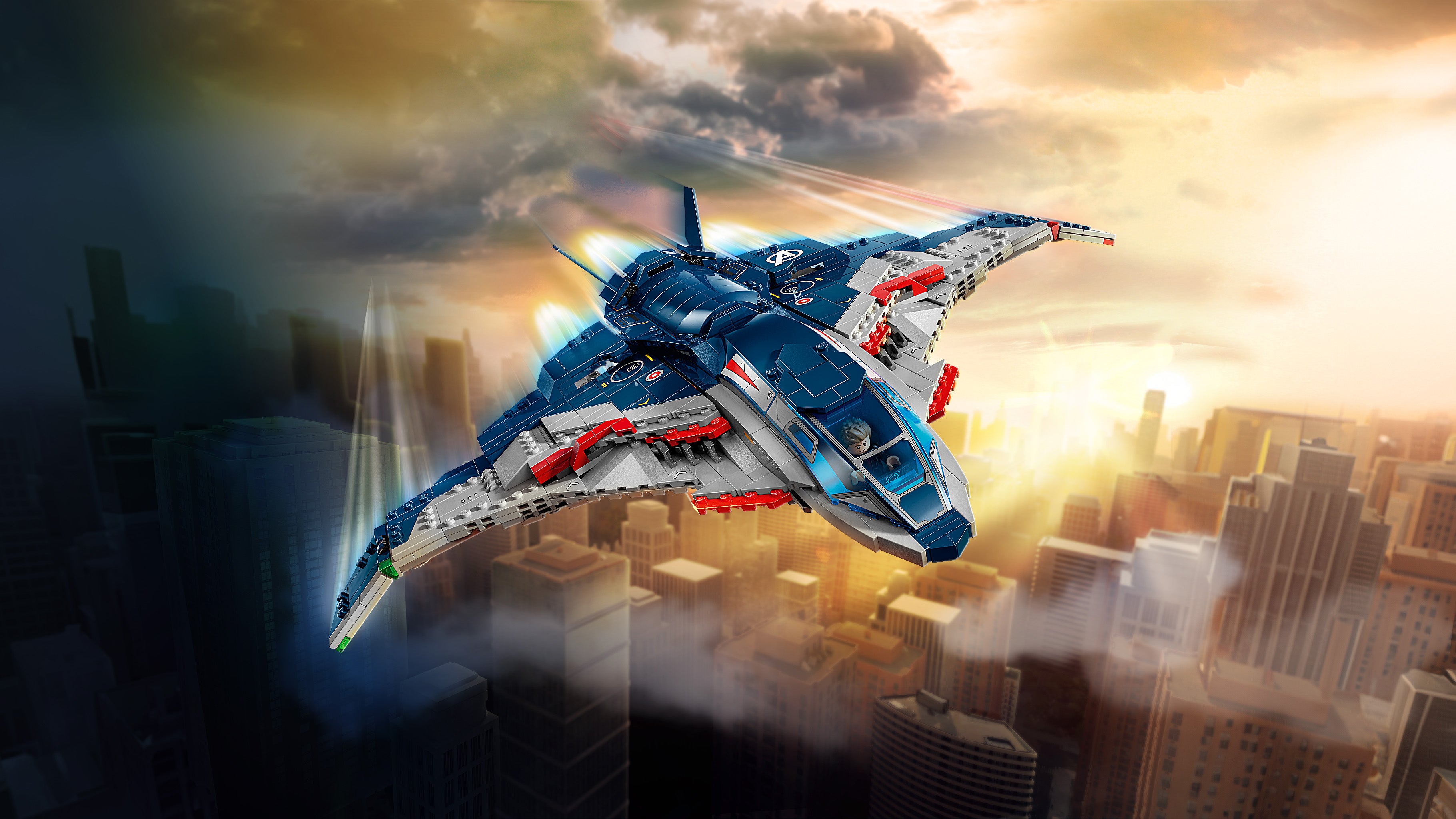 Lego 76325 Avengers Age of Ultron Quinjet