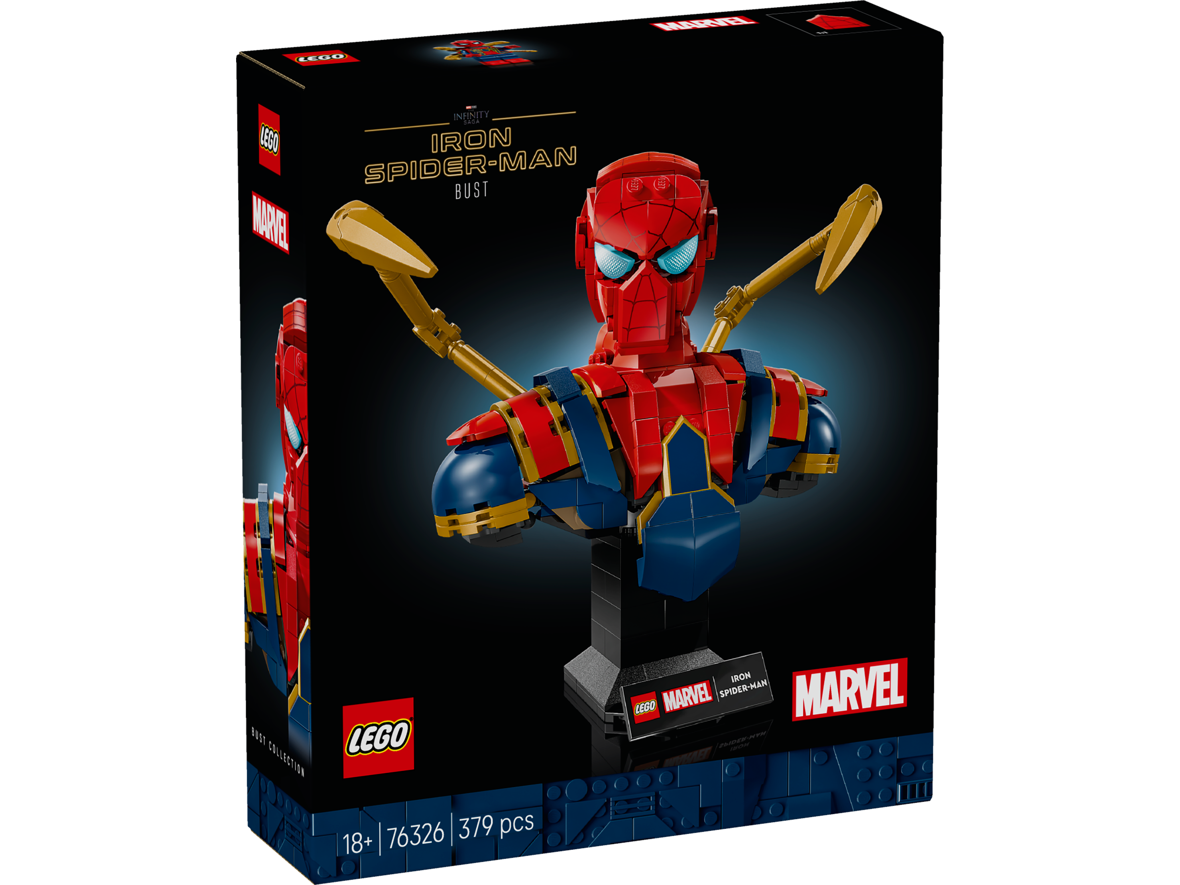 Lego 76326 Iron Spider-Man Bust