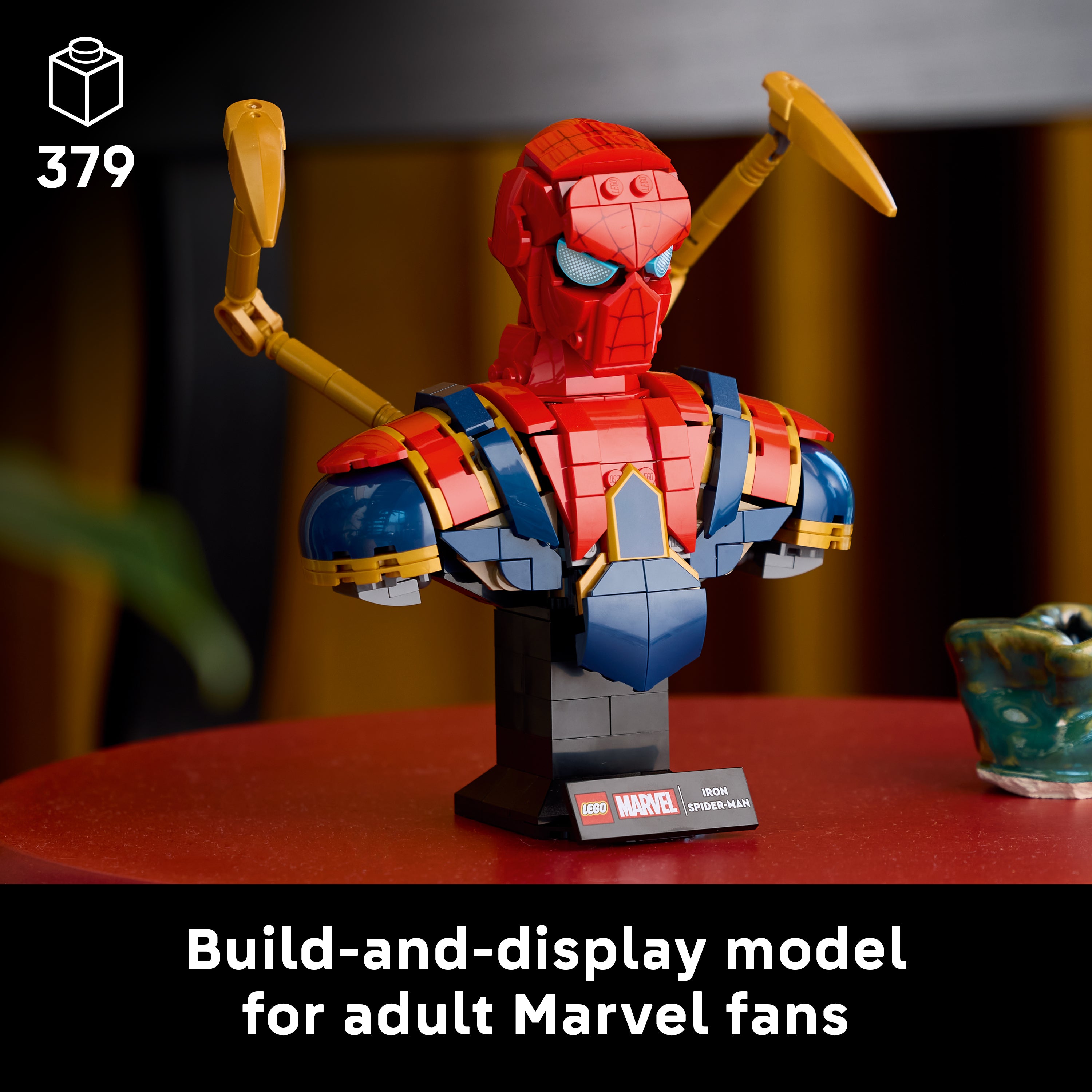 Lego 76326 Iron Spider-Man Bust