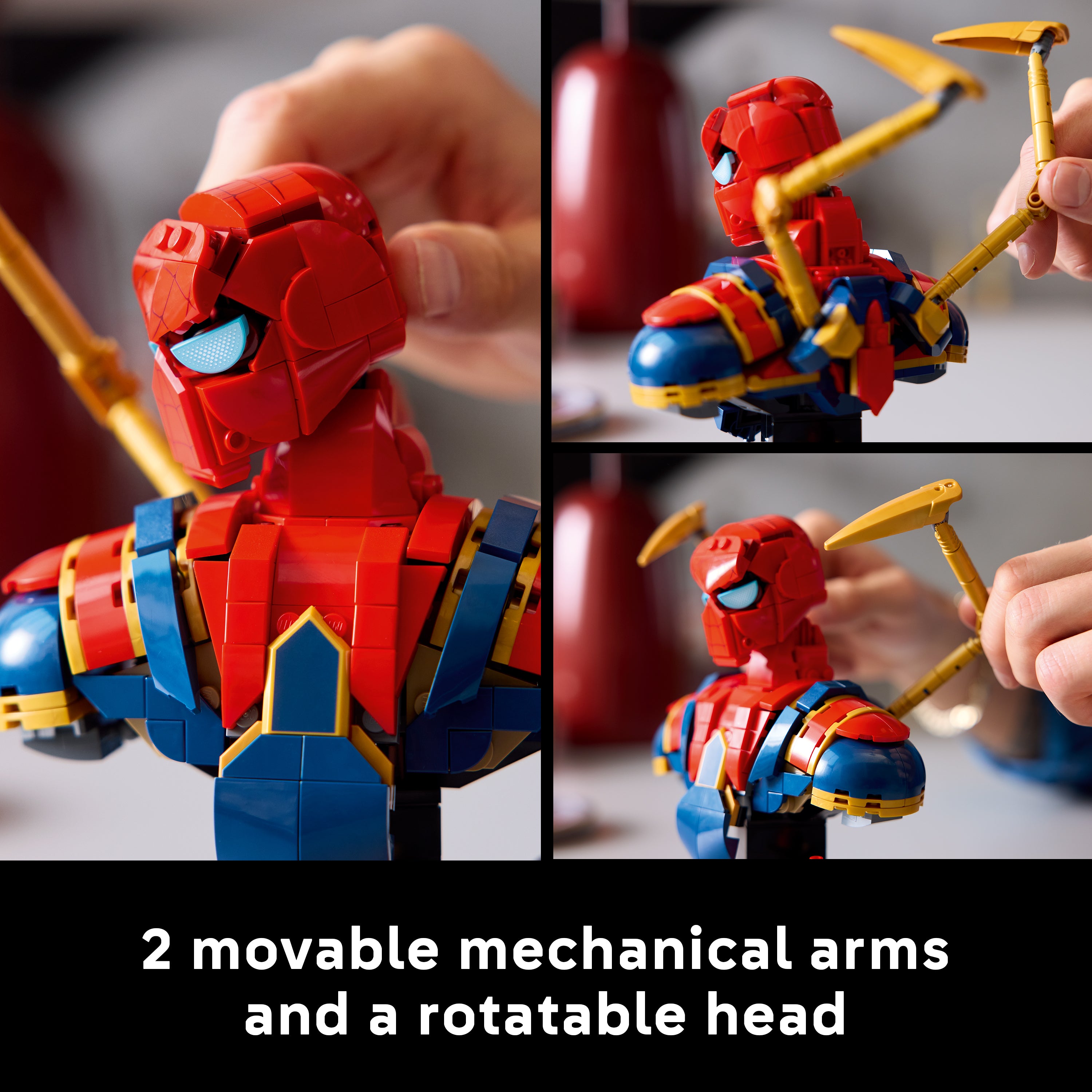 Lego 76326 Iron Spider-Man Bust