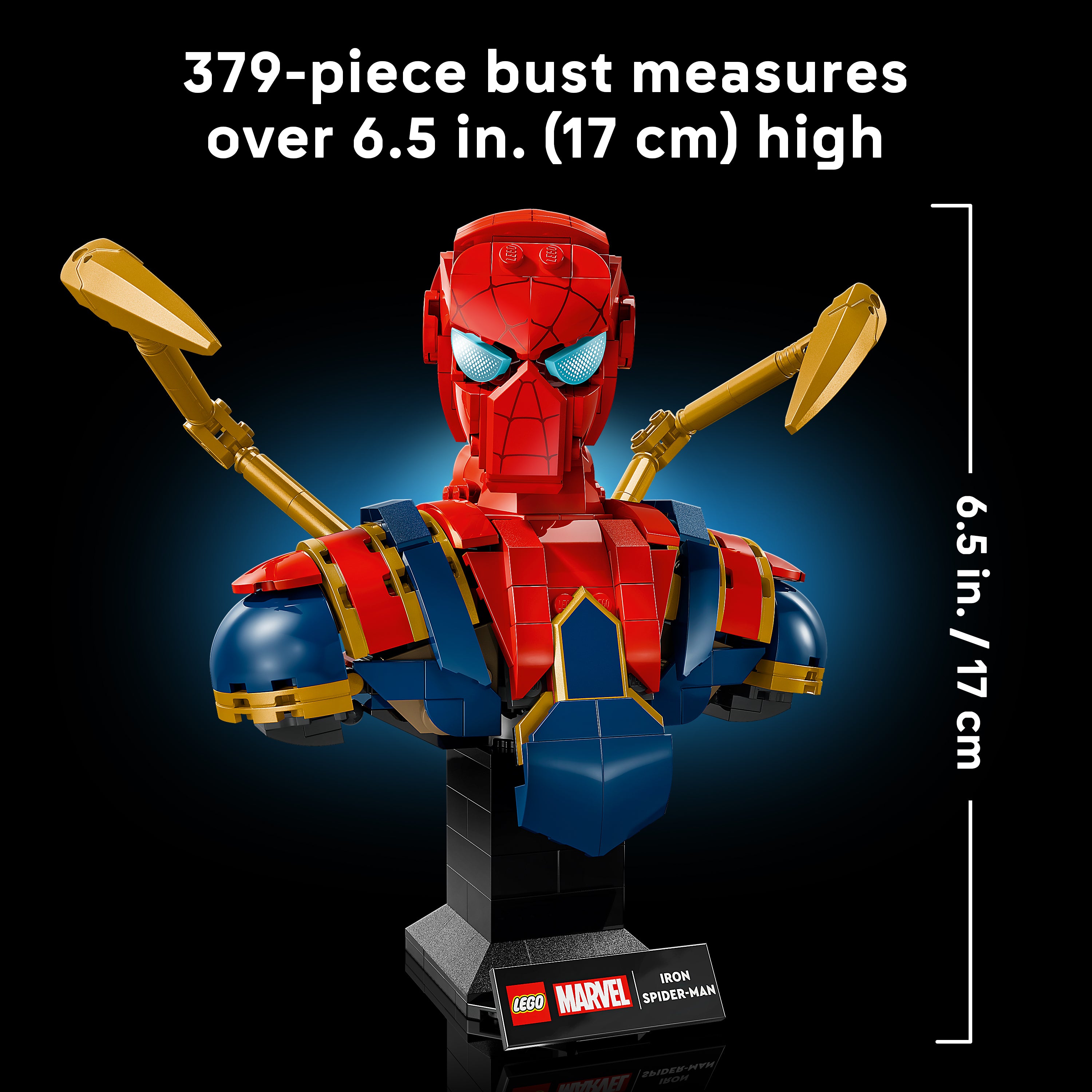Lego 76326 Iron Spider-Man Bust