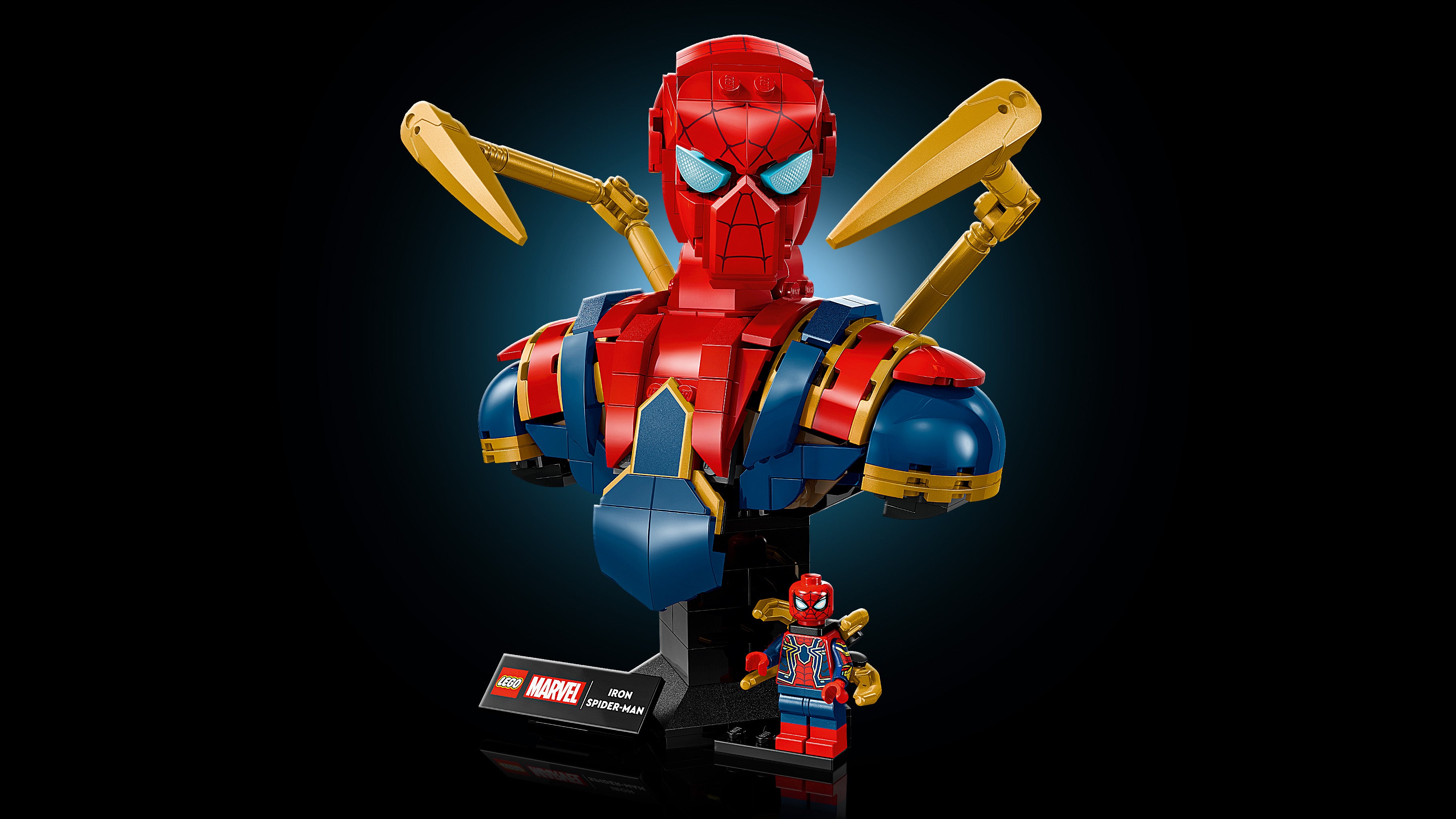 Lego 76326 Iron Spider-Man Bust