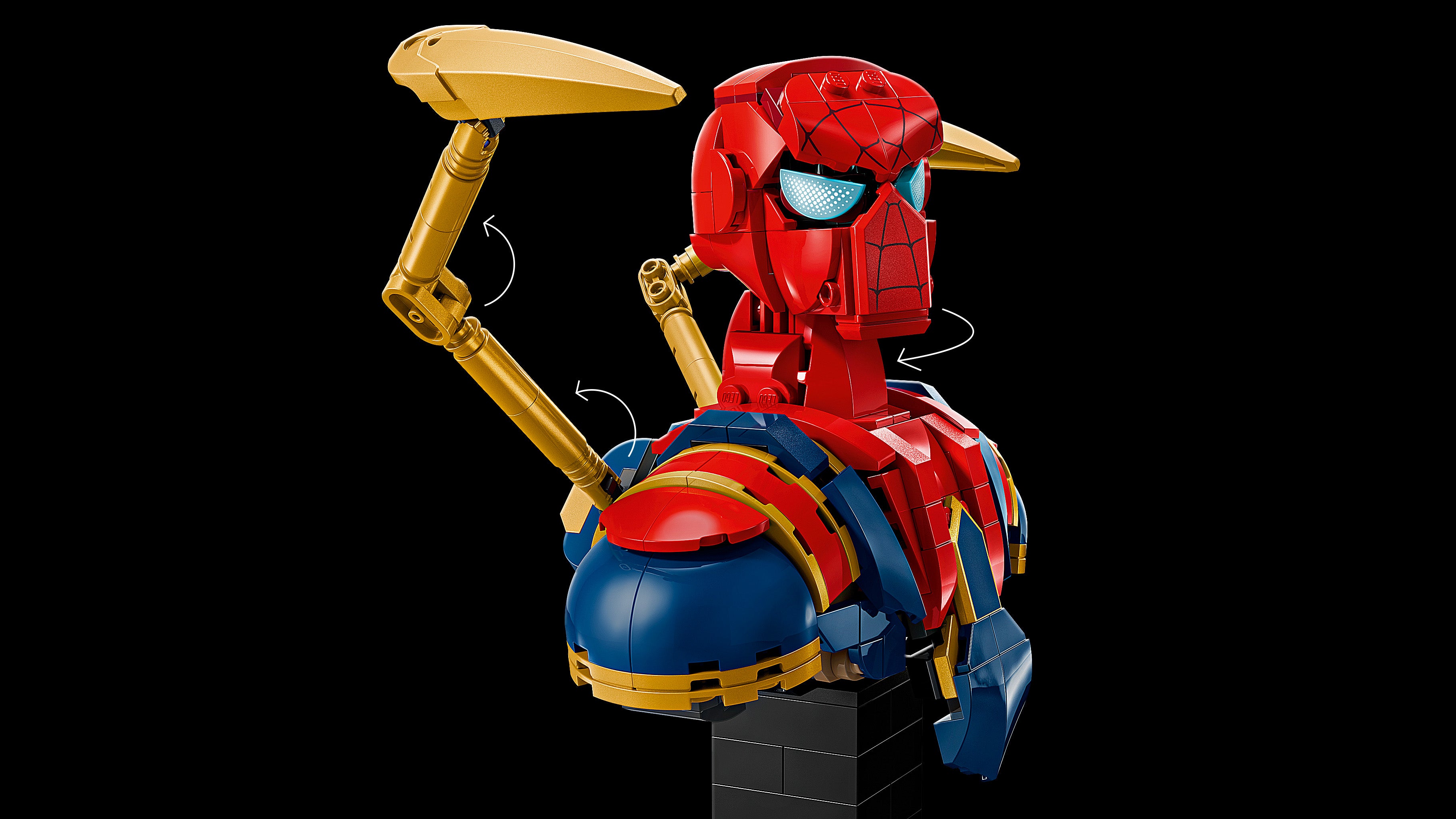 Lego 76326 Iron Spider-Man Bust