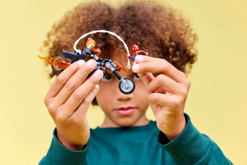 Lego 76335 Spider-Man vs. Ghost Rider Motorcycle