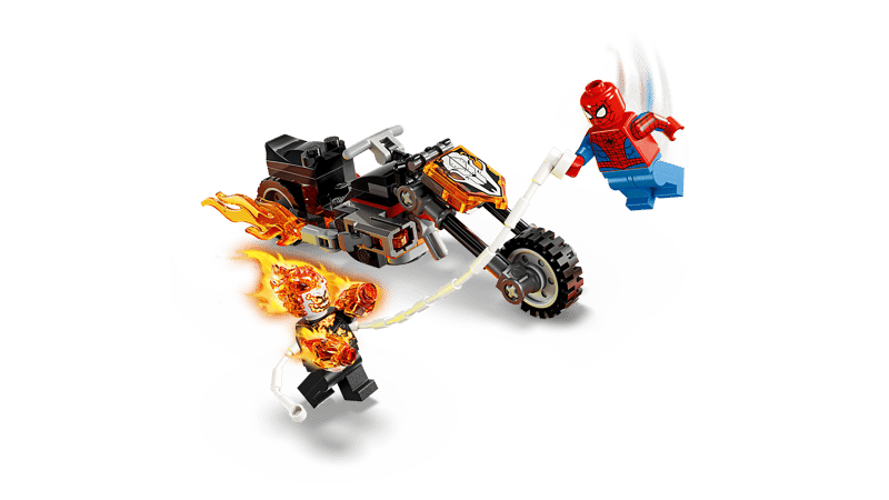 Lego 76335 Spider-Man vs. Ghost Rider Motorcycle