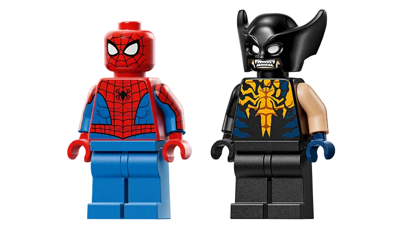 Lego 76336 Spider-Man Car vs. Venomized Wolverine