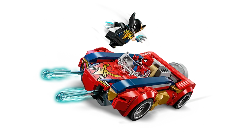 Lego 76336 Spider-Man Car vs. Venomized Wolverine