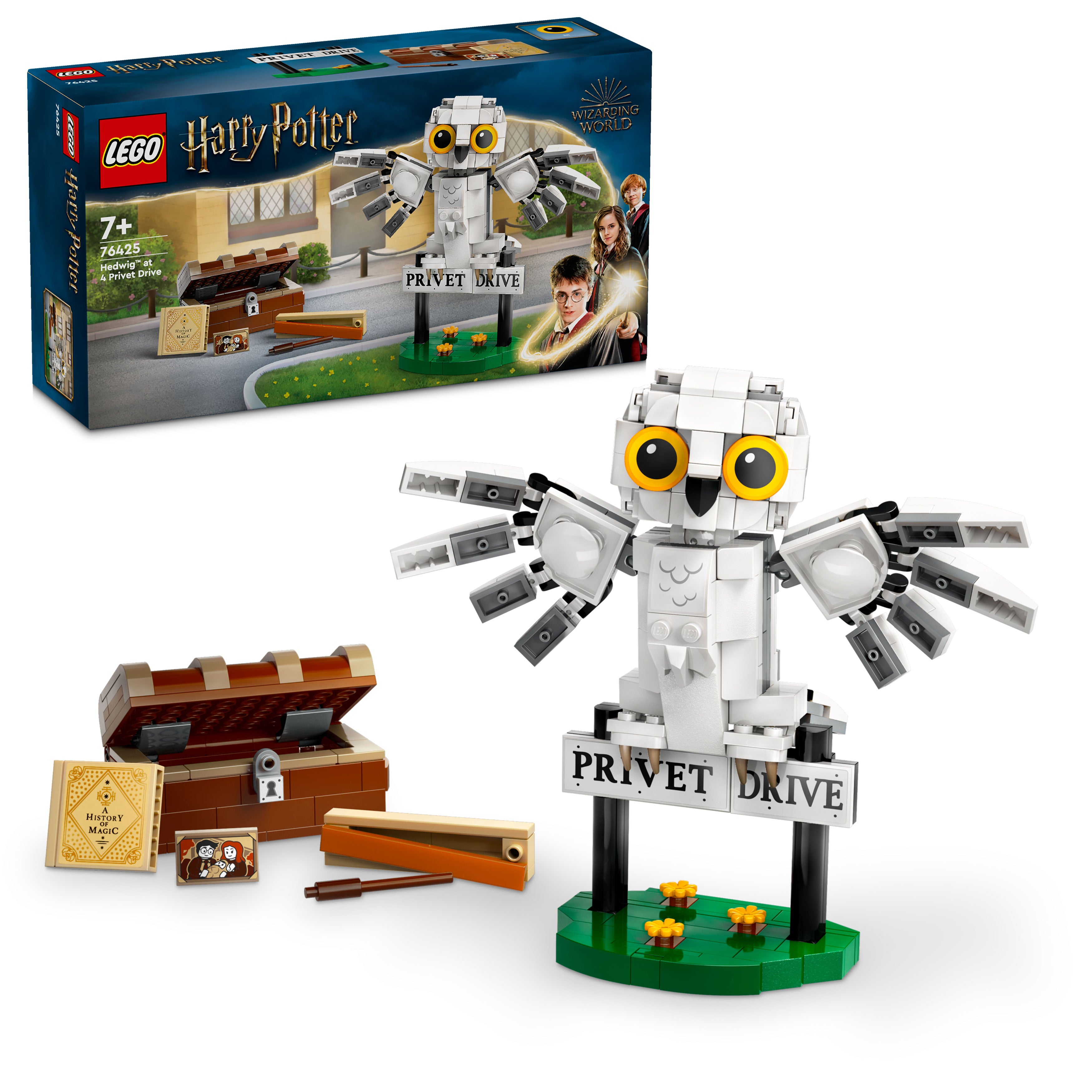Lego 76425 Hedwig at 4 Privet Drive