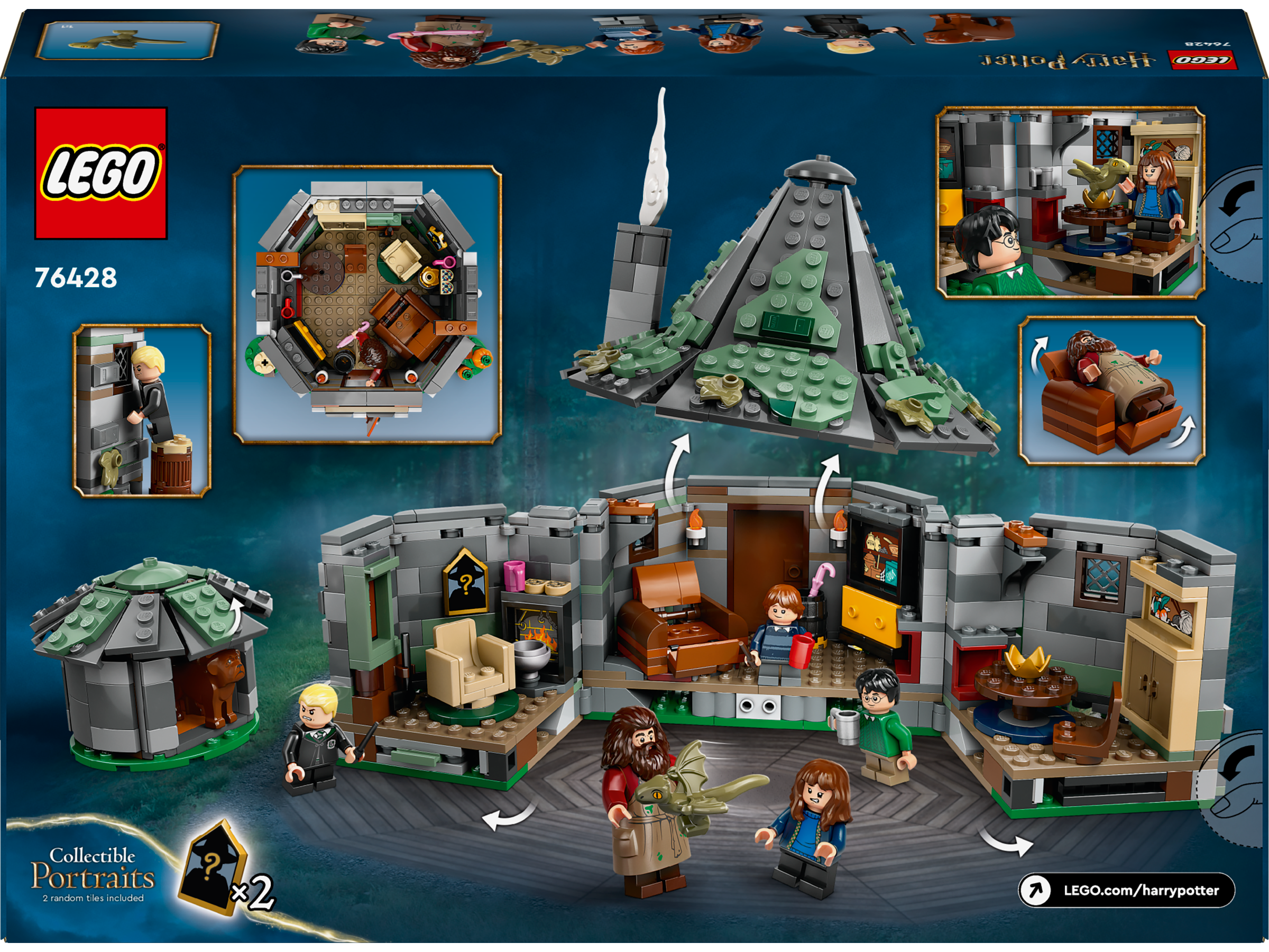 Lego 76428 Hagrids Hut An Unexpected Visit
