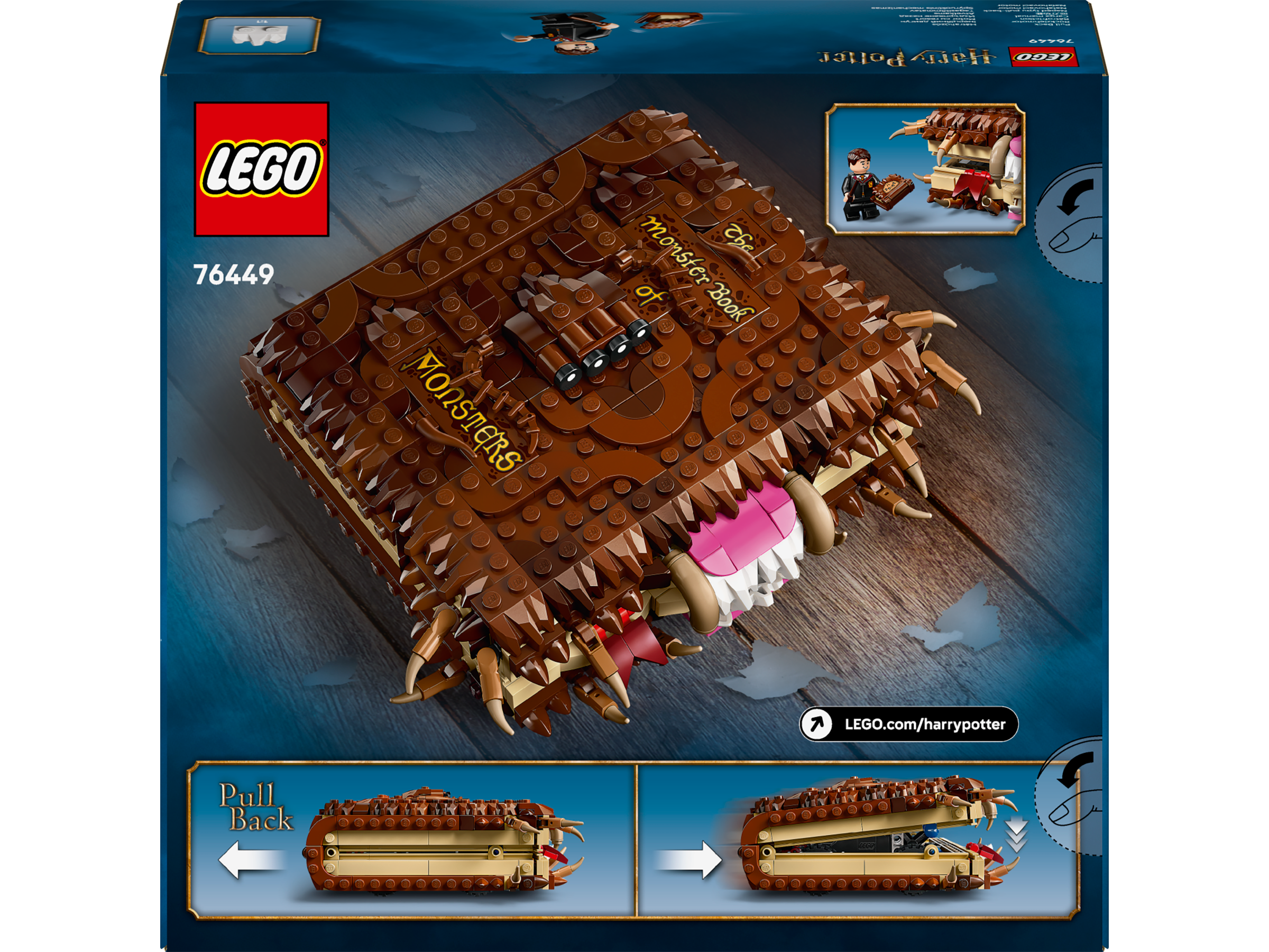 Lego 76449 Chomping Monster Book of Monsters