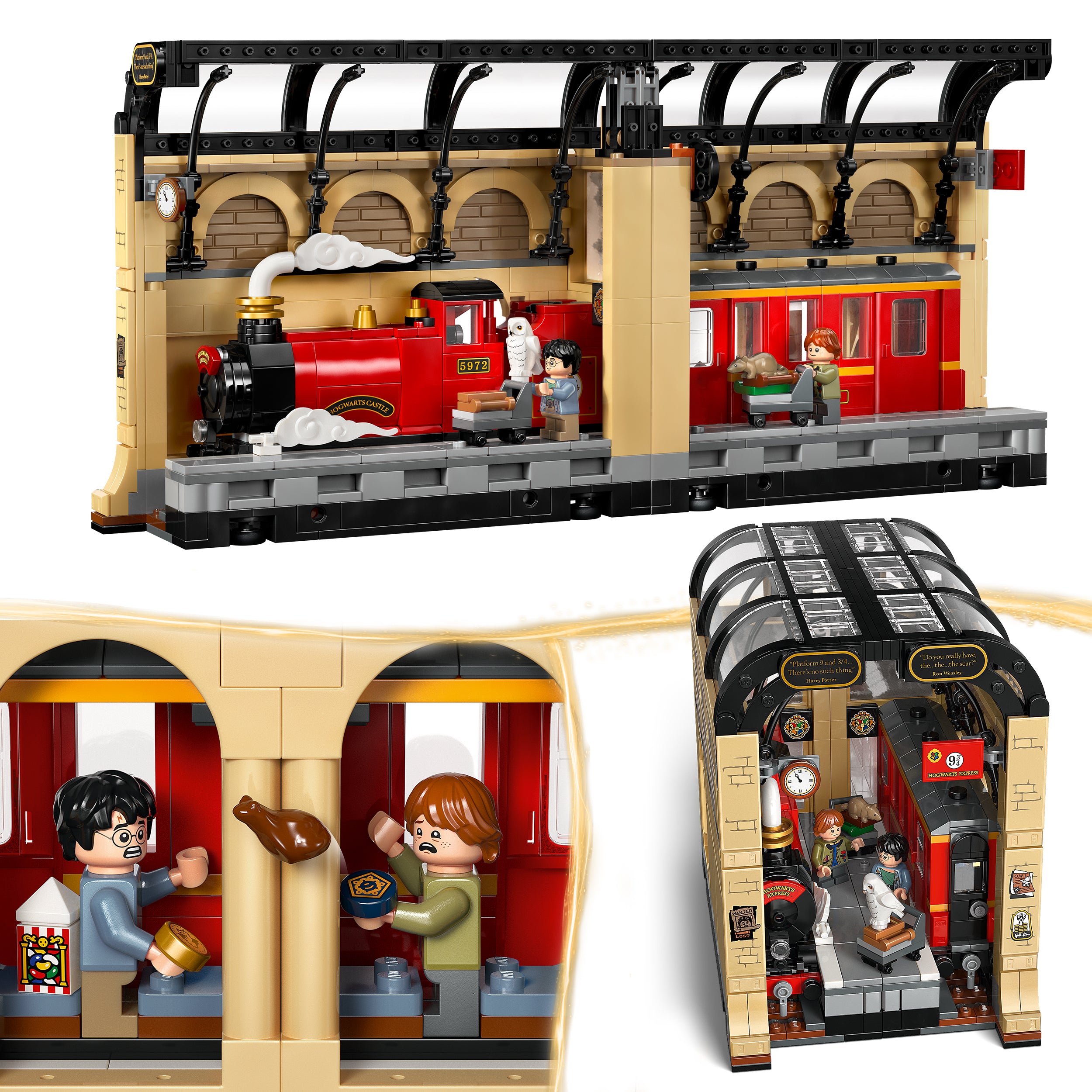 Lego 76450 Book Nook Hogwarts Express Bookend