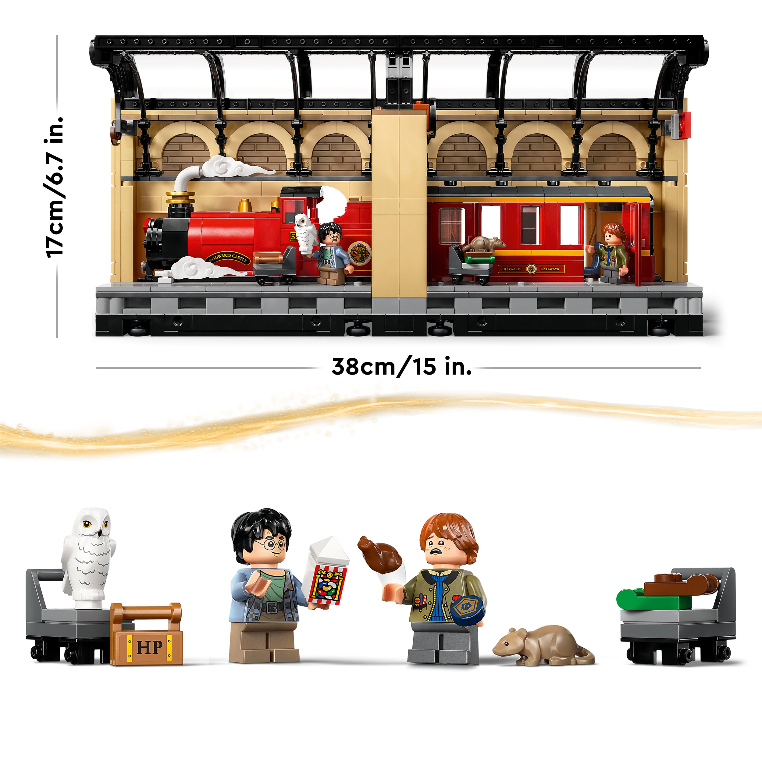 Lego 76450 Book Nook Hogwarts Express Bookend