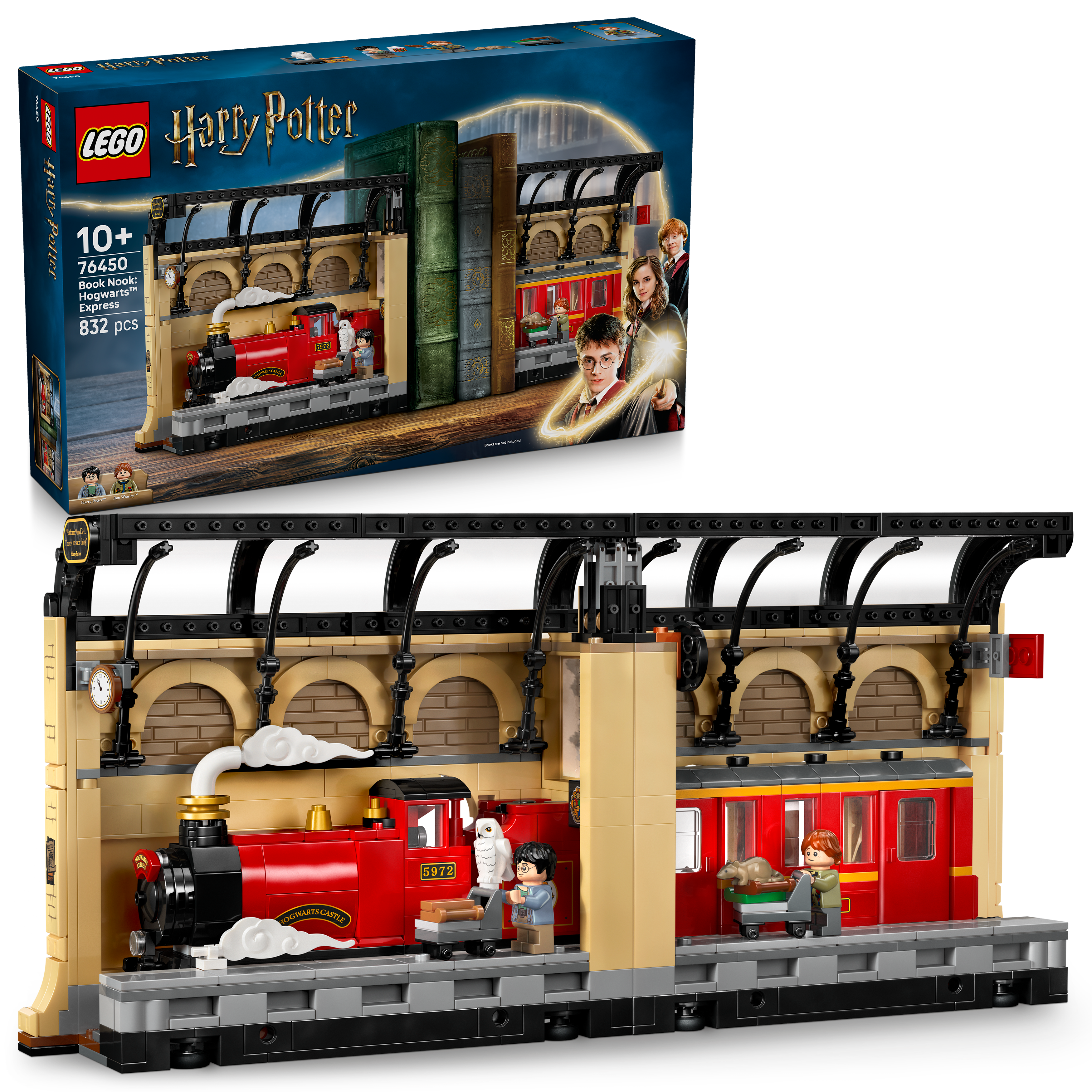 Lego 76450 Book Nook Hogwarts Express Bookend