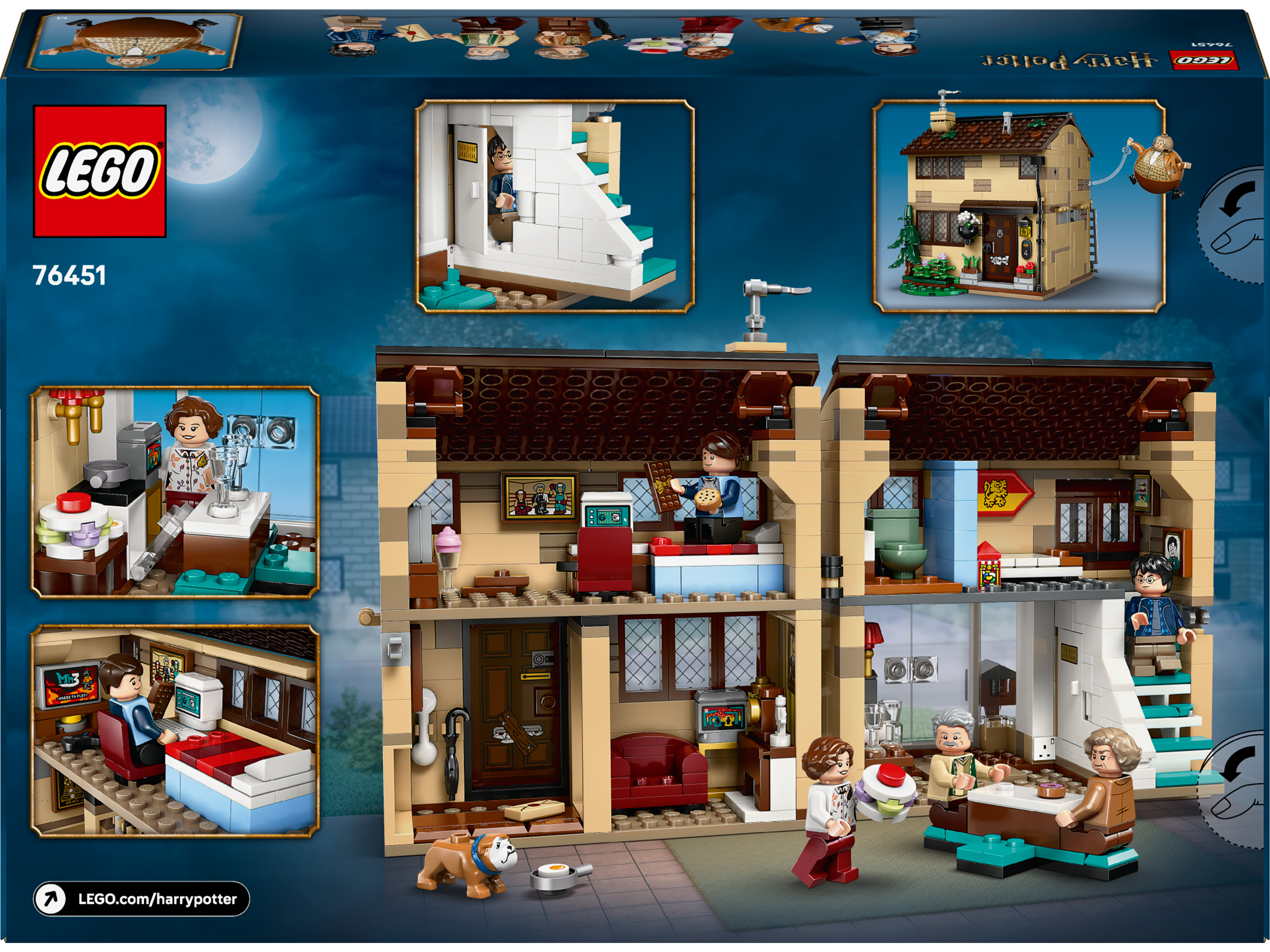 Lego 76451 Privet Drive Aunt Marges Visit