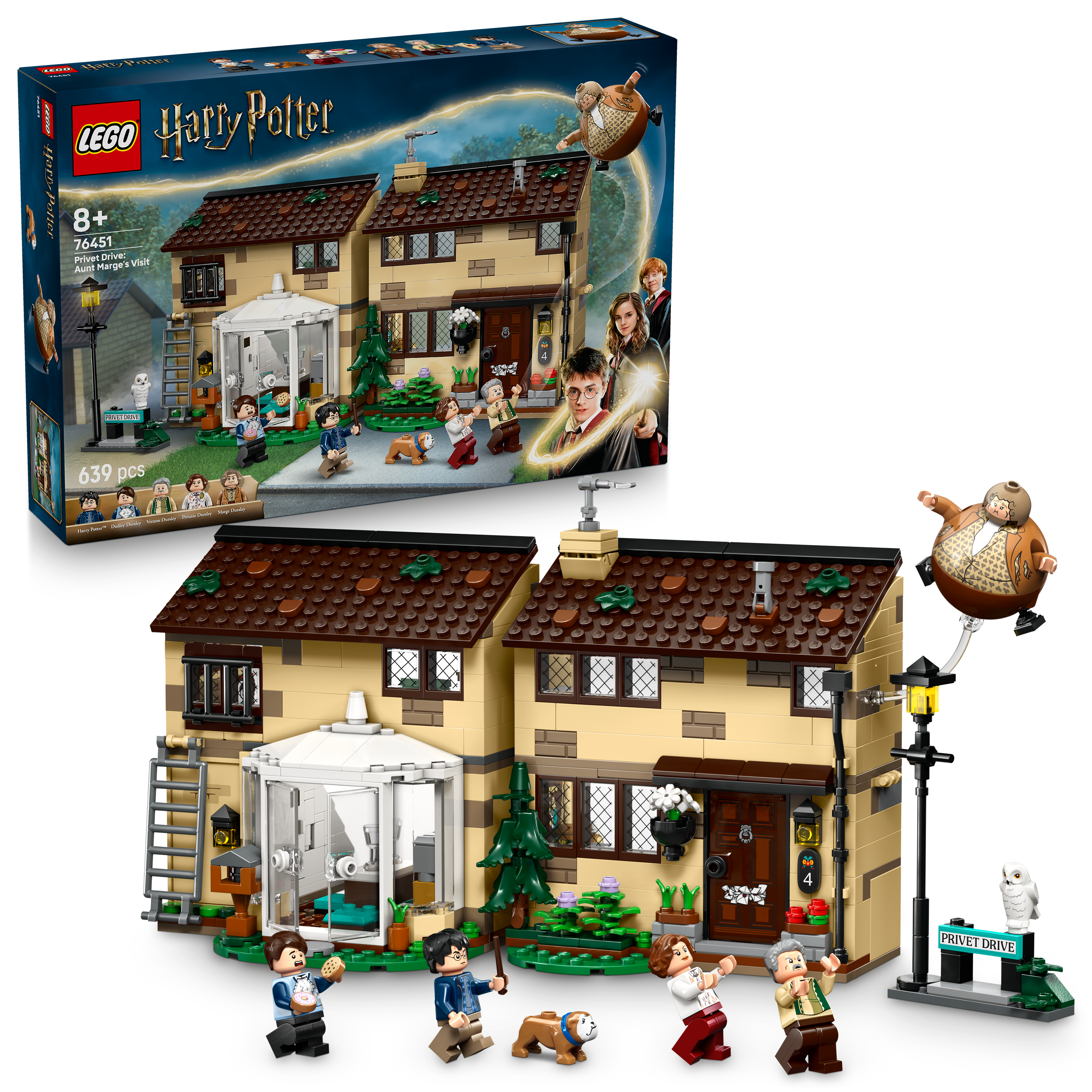 Lego 76451 Privet Drive Aunt Marges Visit