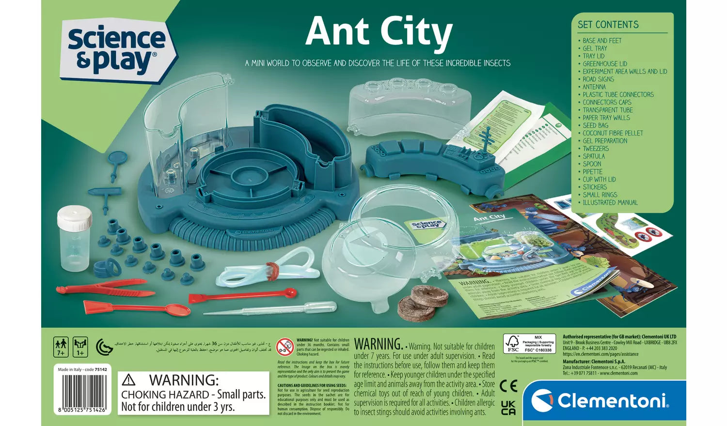 Clementoni World of Ants Playset