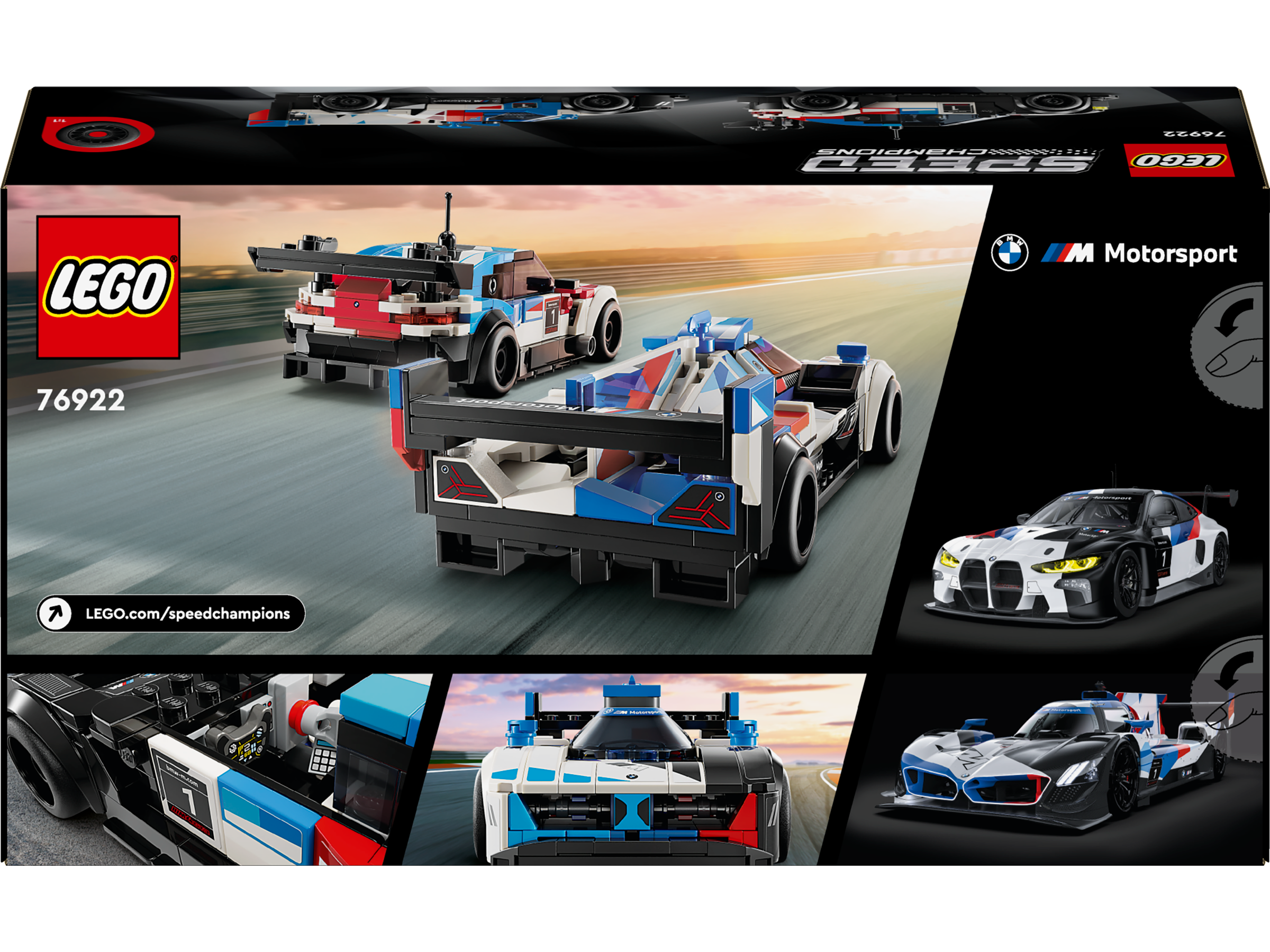 Lego 76922 BMW M4 GT3 & BMW M Hybrid