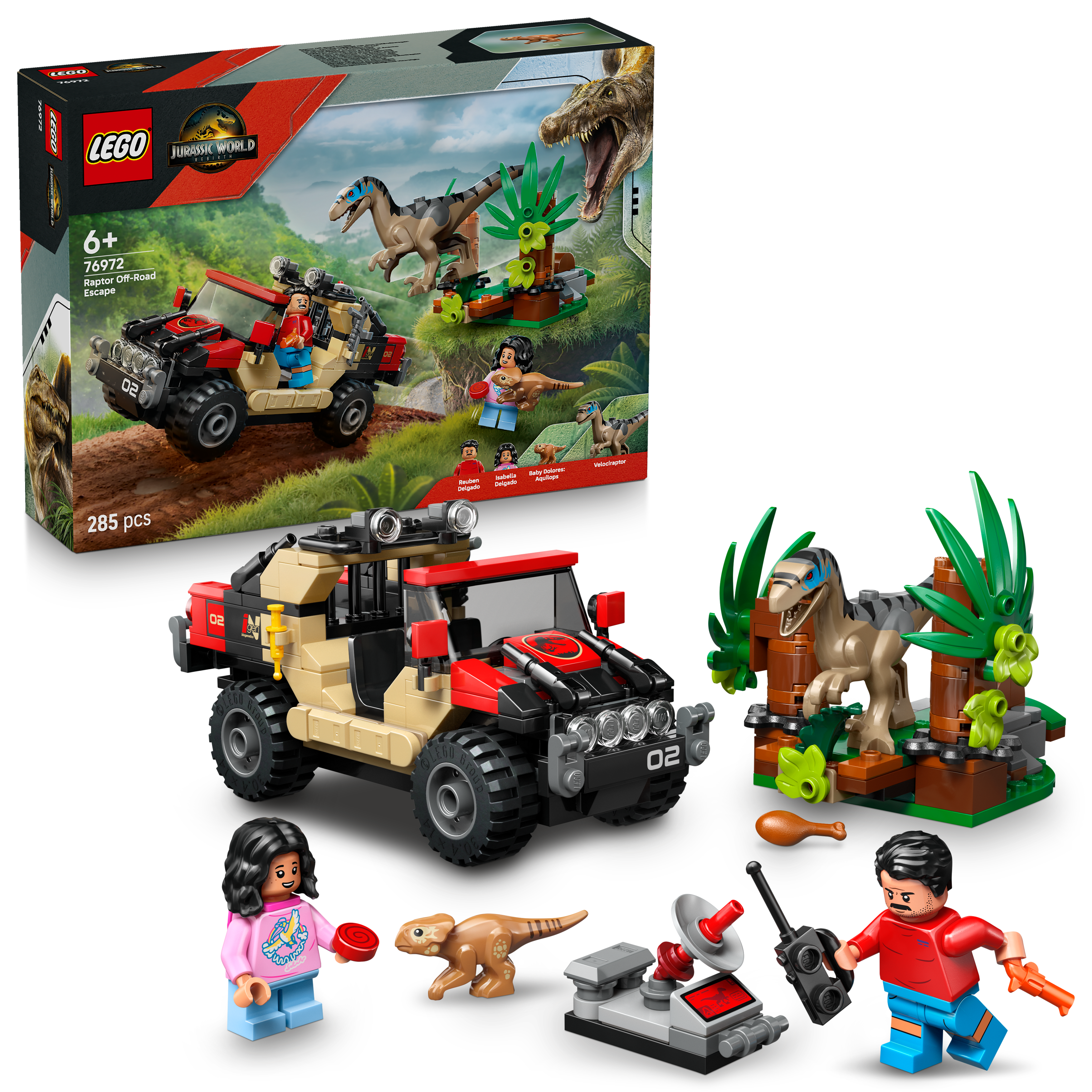 Lego 76972 Raptor Off-Road Escape